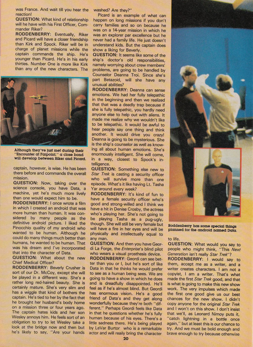Read online Star Trek The Next Generation (1990) comic -  Issue #12 - 20