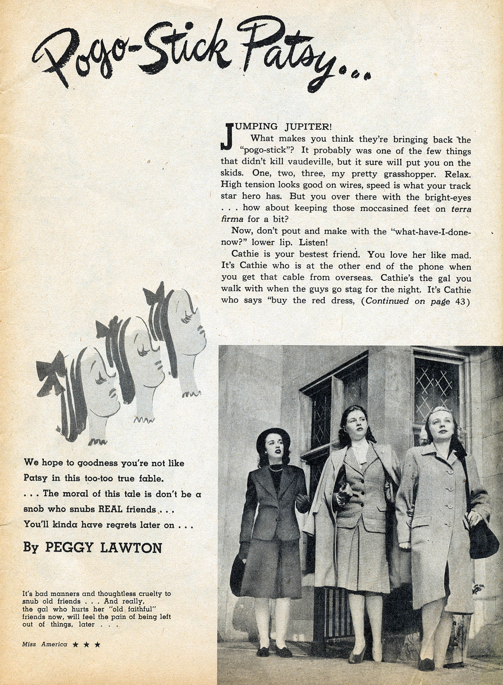 Read online Miss America Magazine comic -  Issue #6 - 3