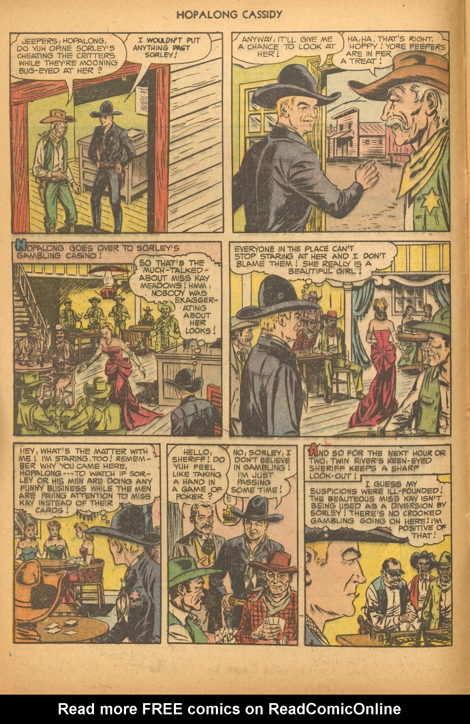 Read online Hopalong Cassidy comic -  Issue #81 - 4