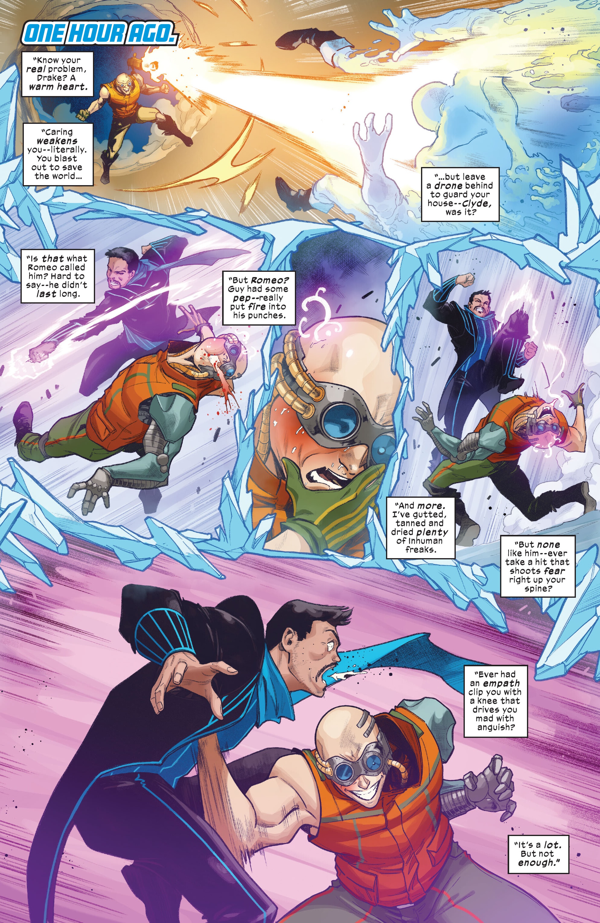 Read online Astonishing Iceman comic -  Issue #5 - 2