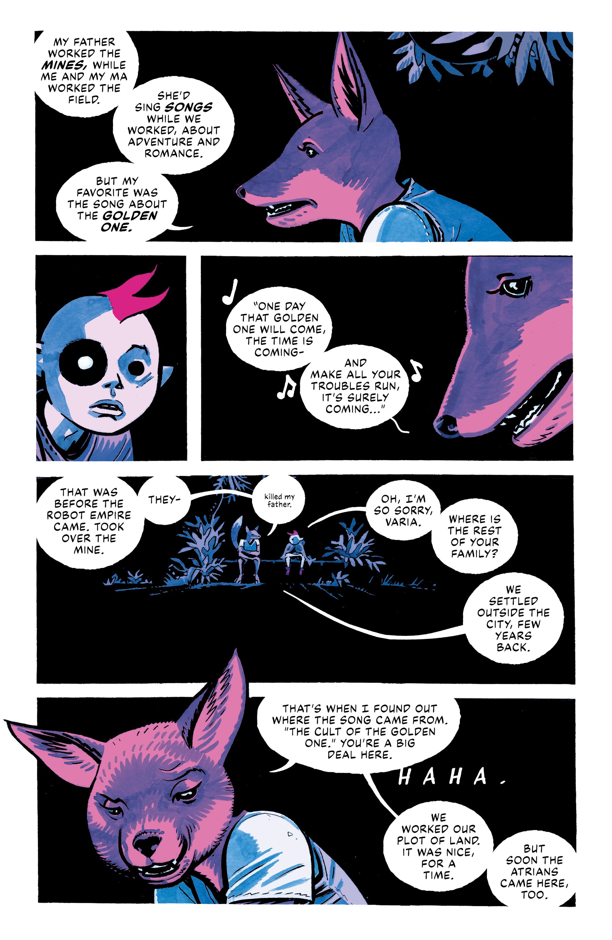 Read online Kaya comic -  Issue #15 - 19