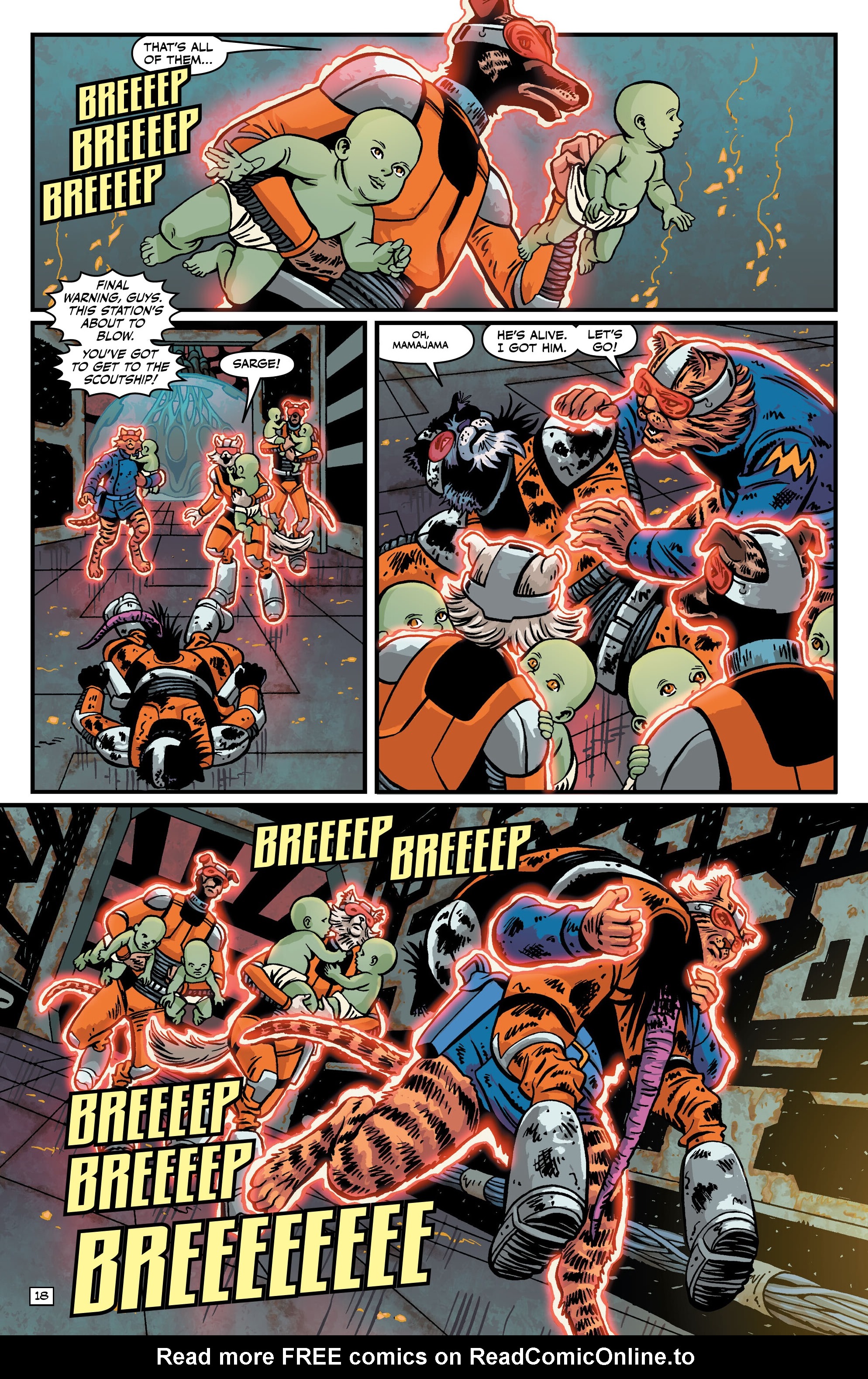 Read online Captain Ginger: The Last Feeder comic -  Issue #2 - 20