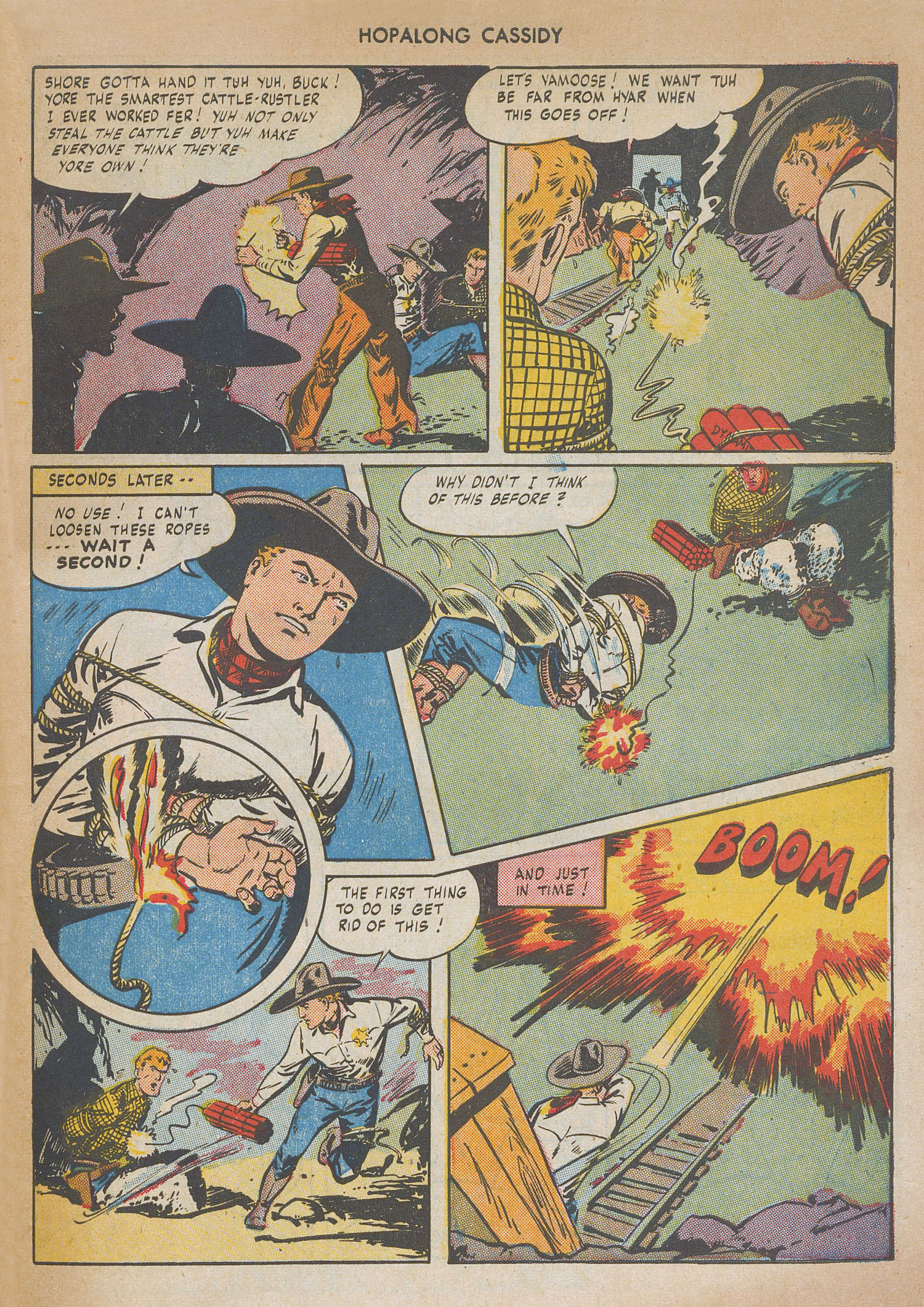 Read online Hopalong Cassidy comic -  Issue #4 - 49