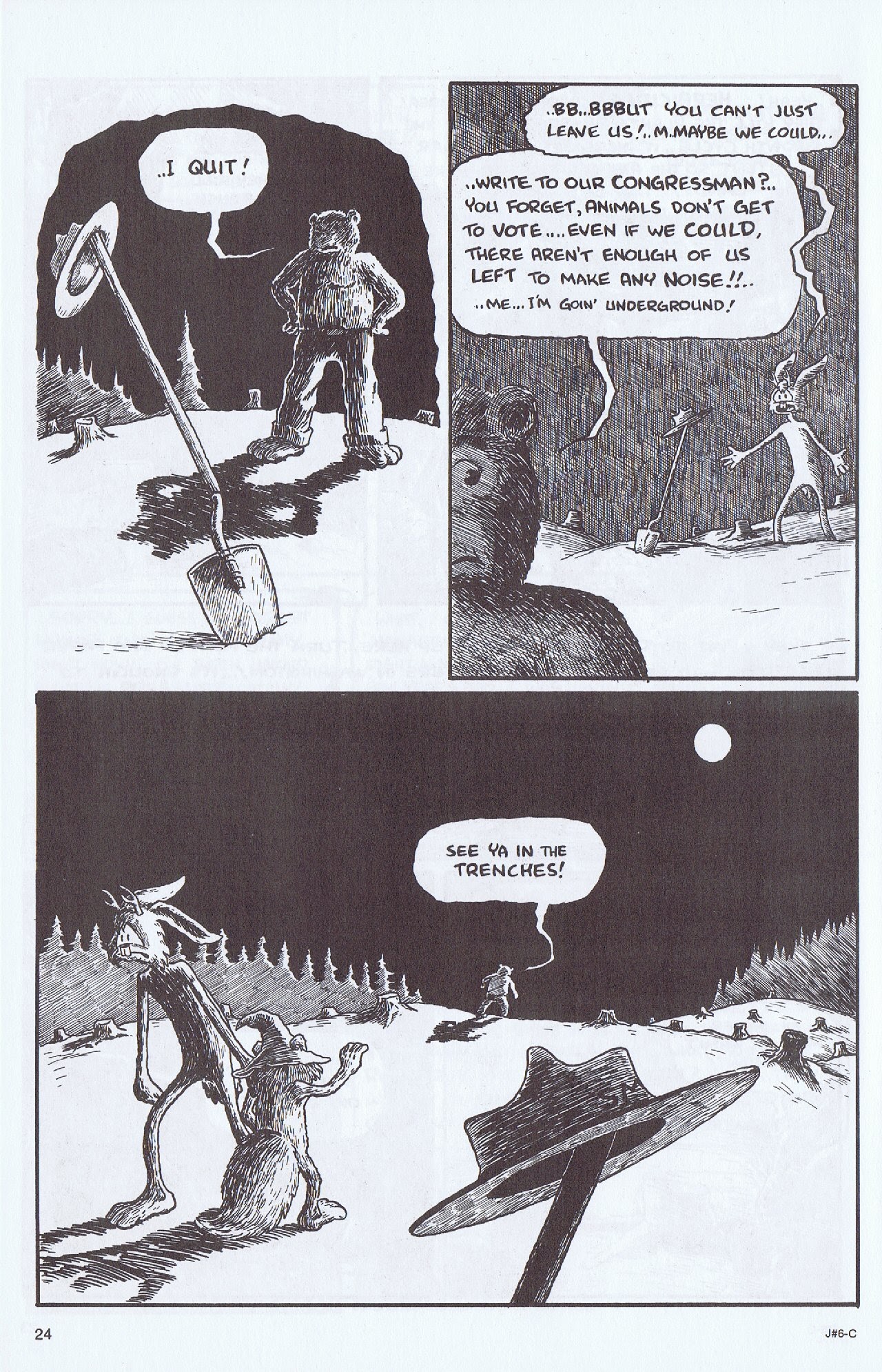 Read online Tales Of The Jackalope comic -  Issue #6 - 26