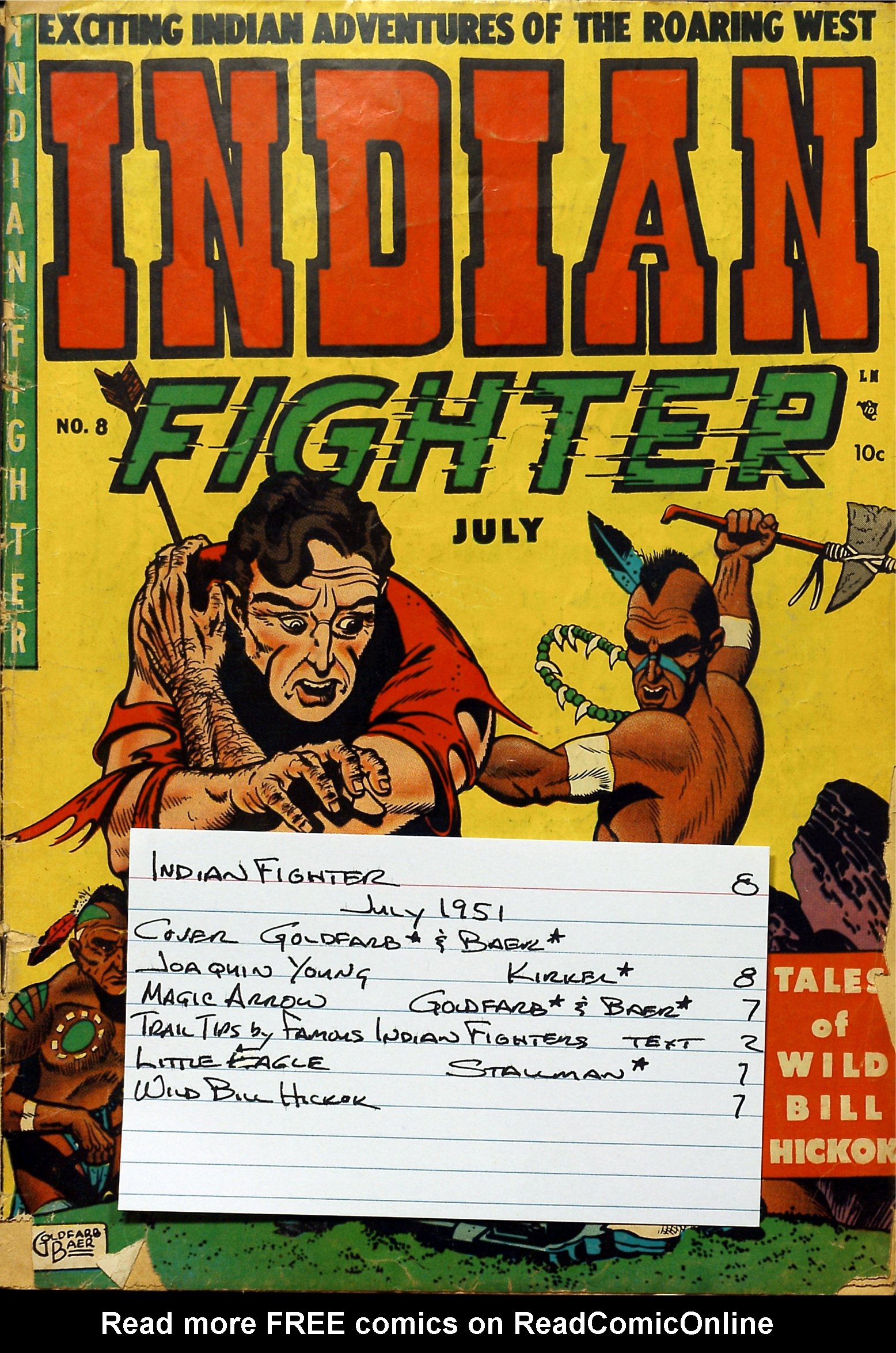Read online Indian Fighter comic -  Issue #8 - 37