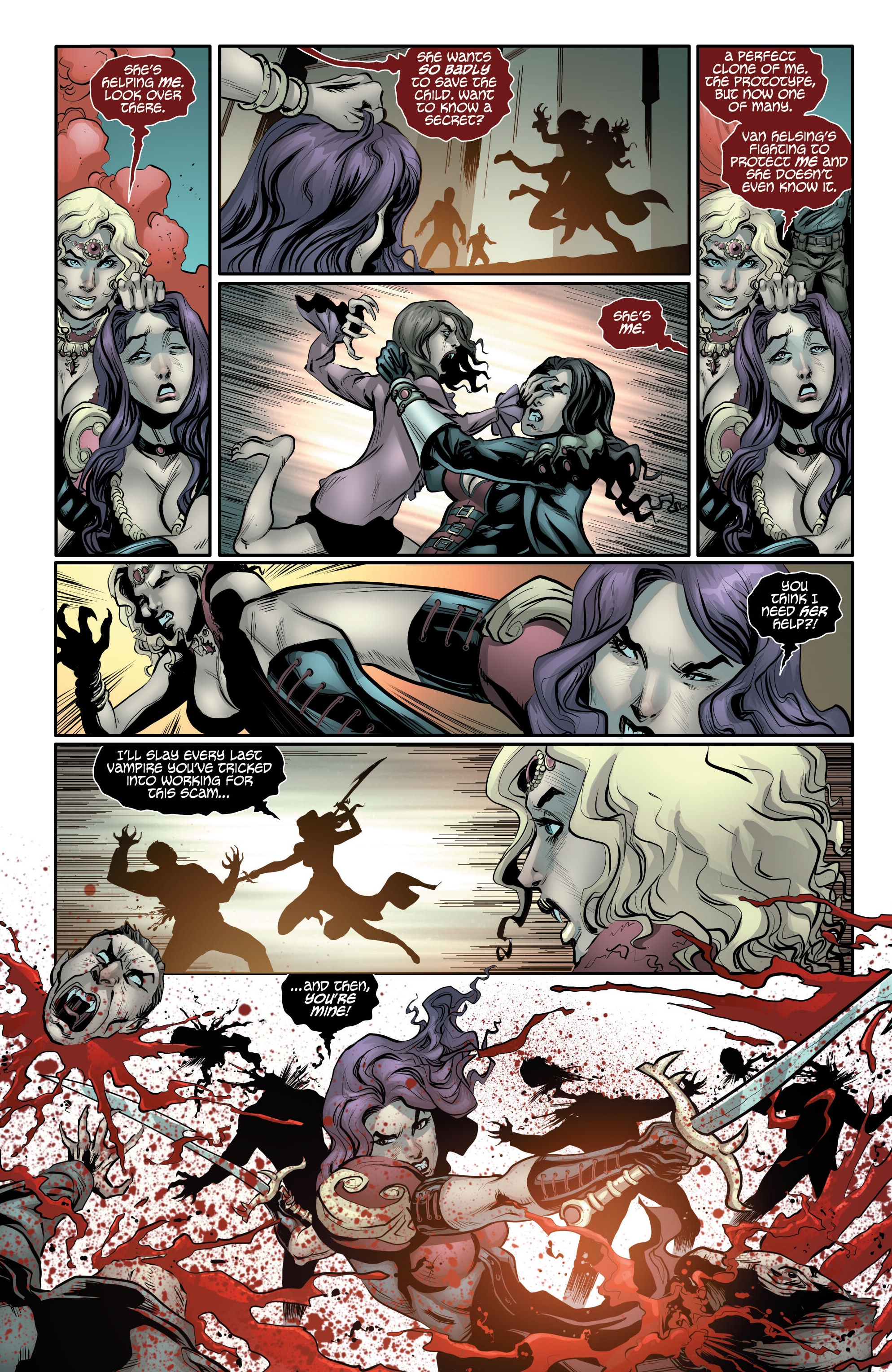 Read online Van Helsing Annual: Bride of the Night comic -  Issue # Full - 38