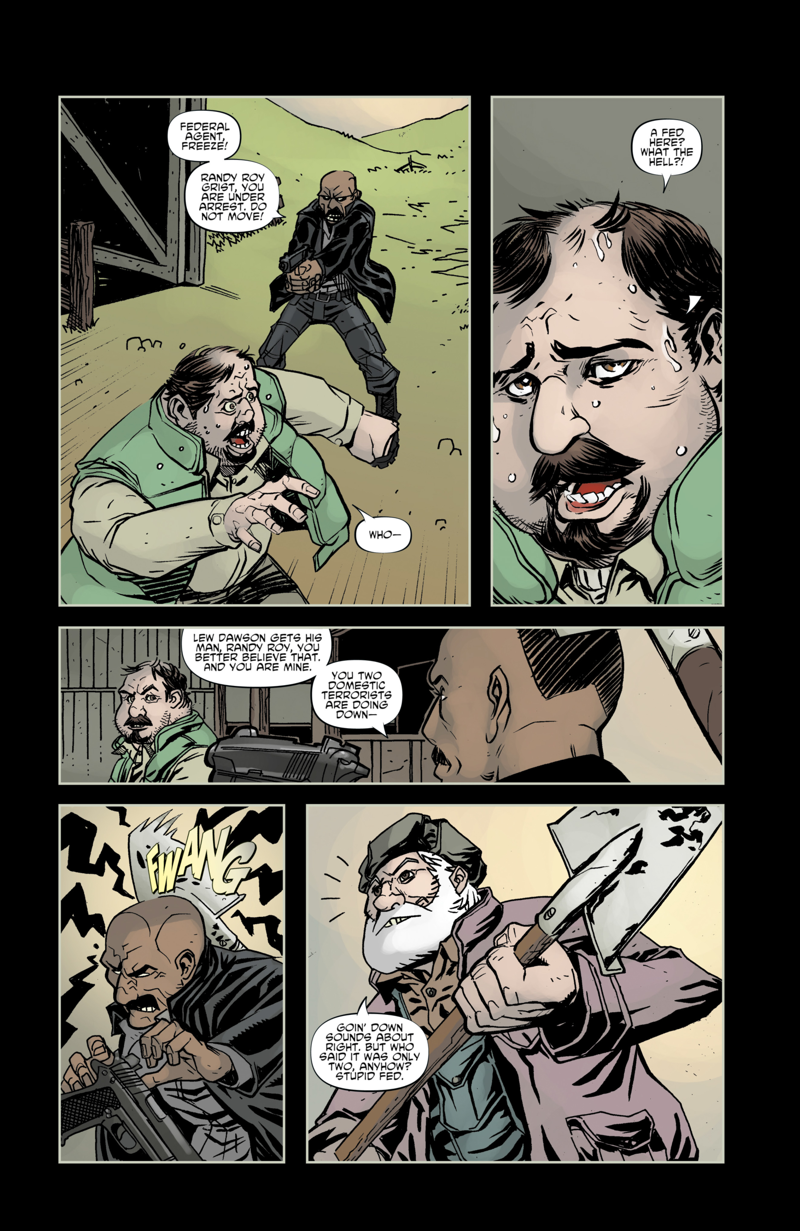 Read online The Colonized: Zombies vs. Aliens comic -  Issue # TPB - 64