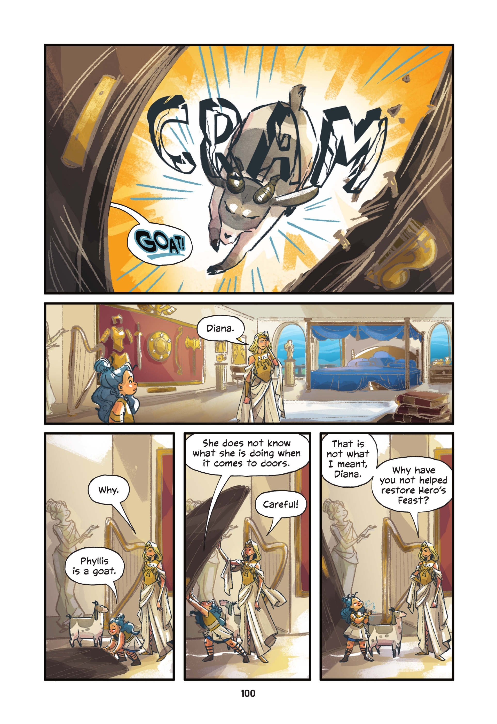 Read online Diana and the Hero's Journey comic -  Issue # TPB - 92