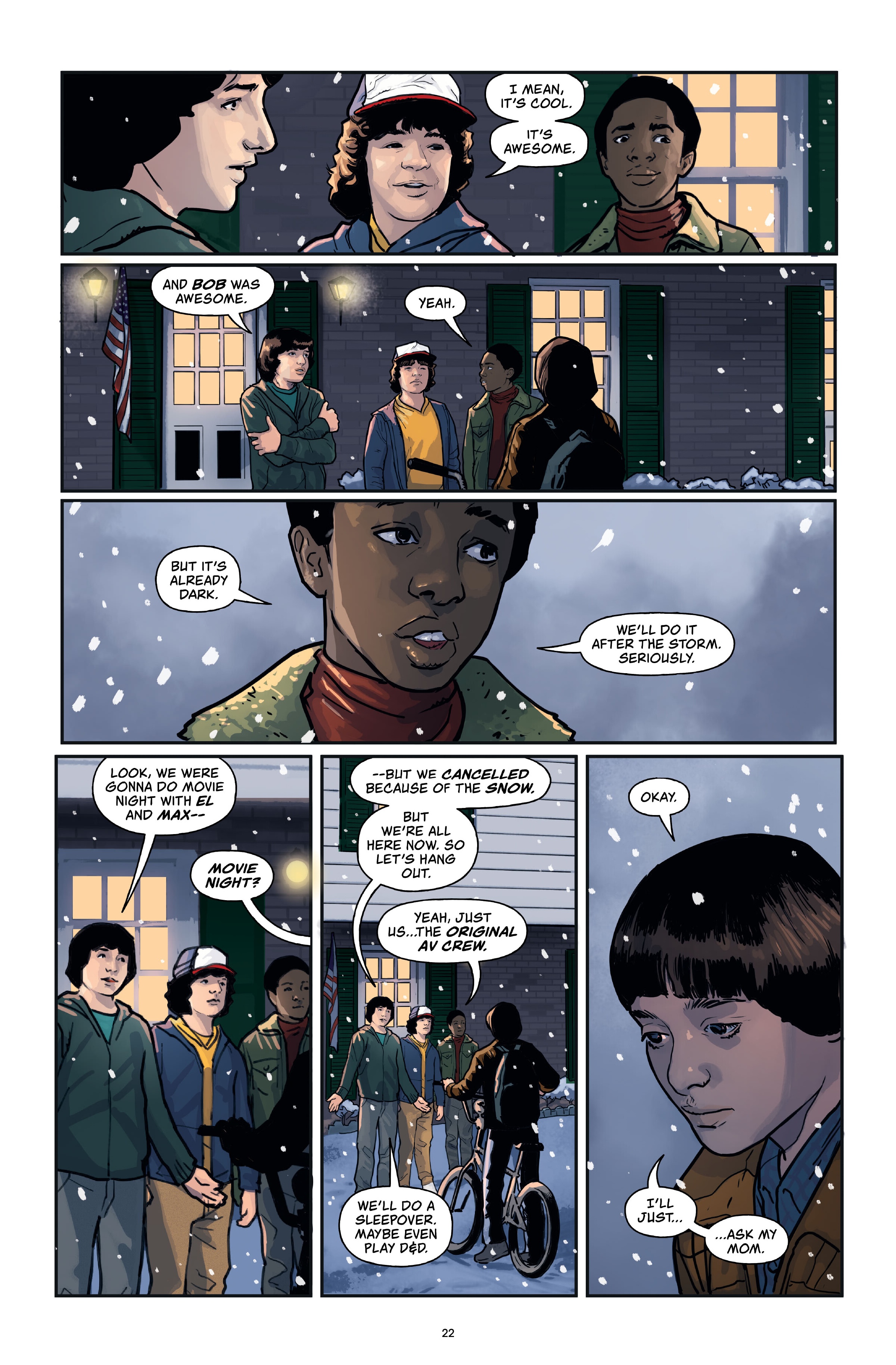Read online Stranger Things Library Edition comic -  Issue # TPB 3 (Part 1) - 22