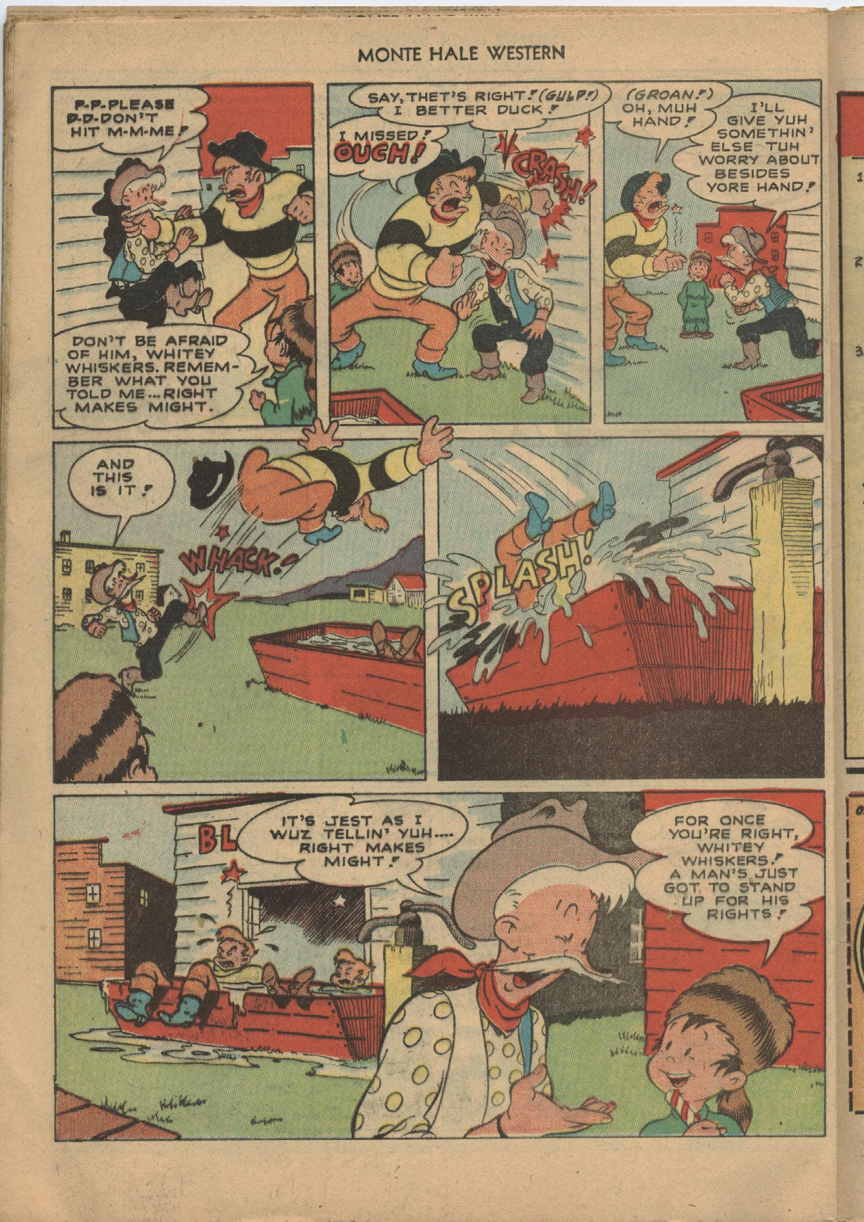 Read online Monte Hale Western comic -  Issue #29 - 40