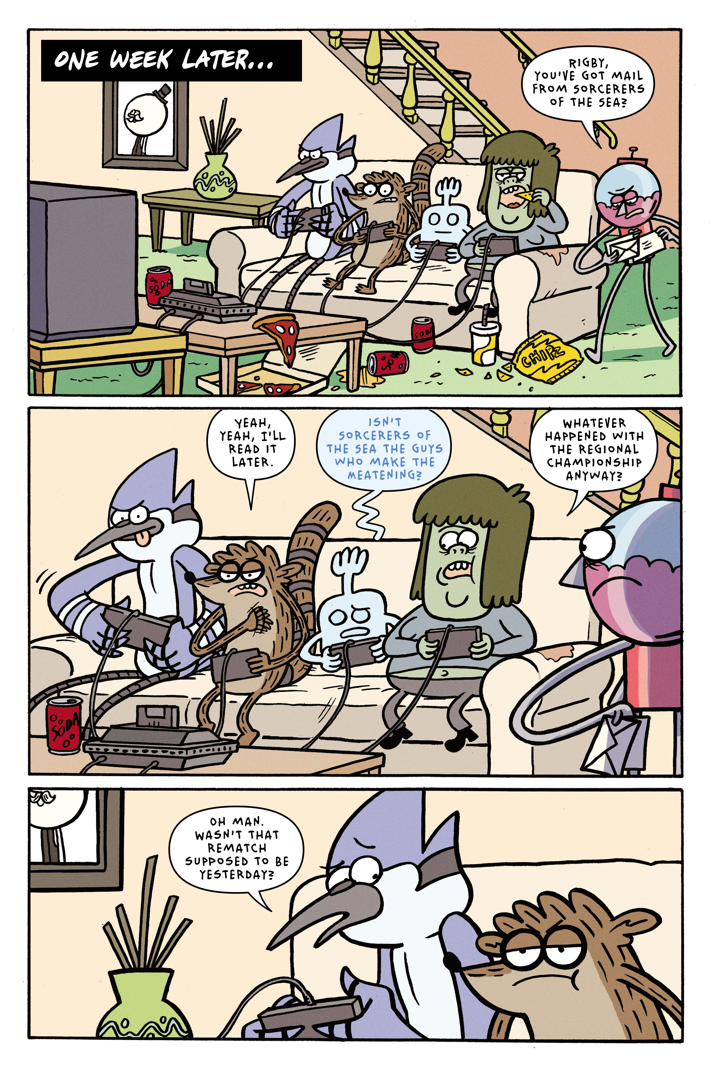 Read online Regular Show: The Meatening comic -  Issue # TPB - 139