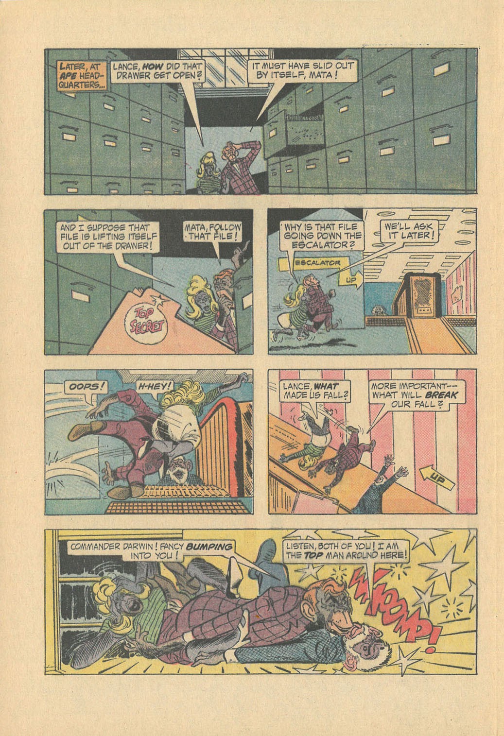 Read online Lancelot Link Secret Chimp comic -  Issue #7 - 4