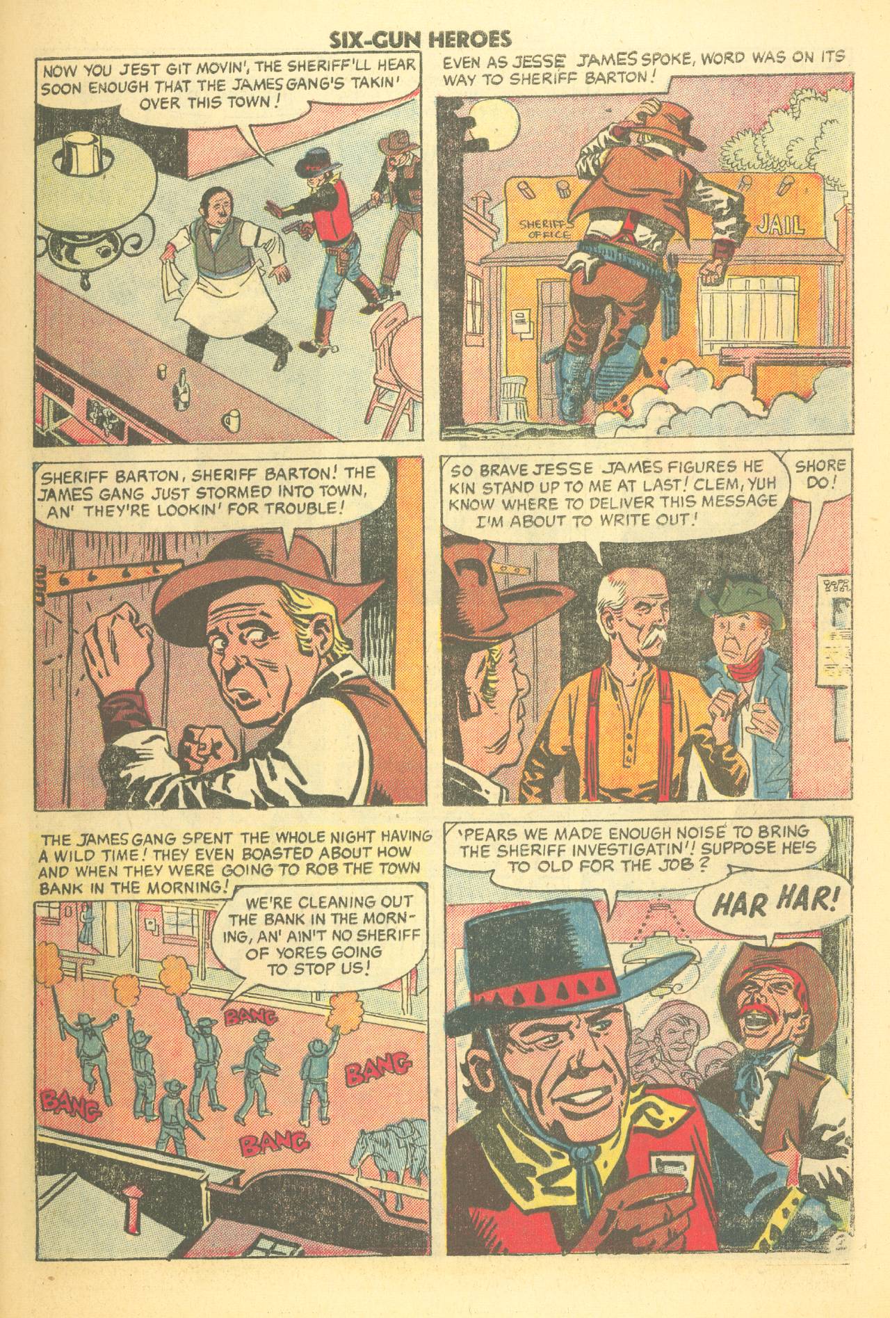 Read online Six-Gun Heroes comic -  Issue #47 - 27