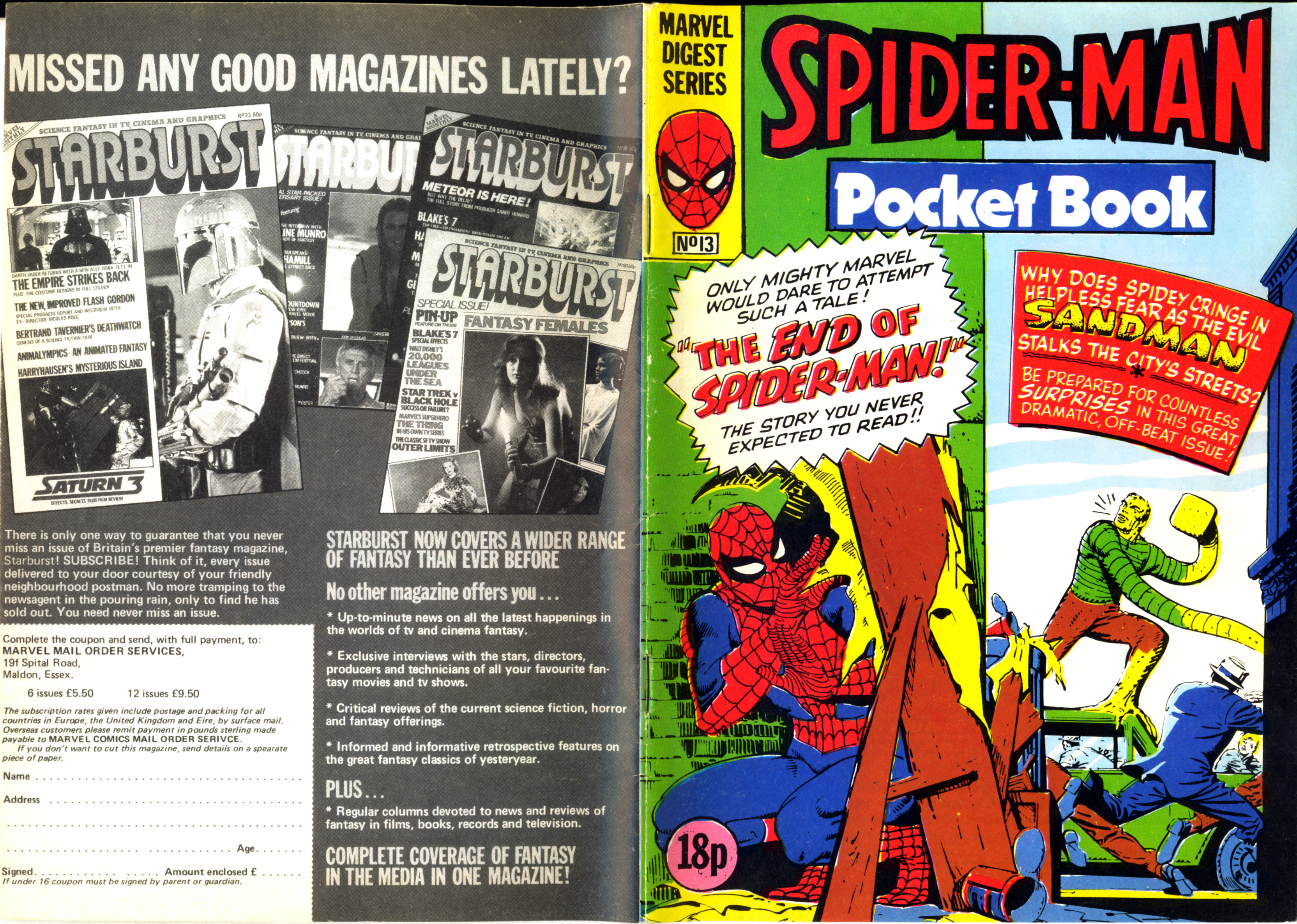 Read online Spider-Man Pocket Book comic -  Issue #13 - 2