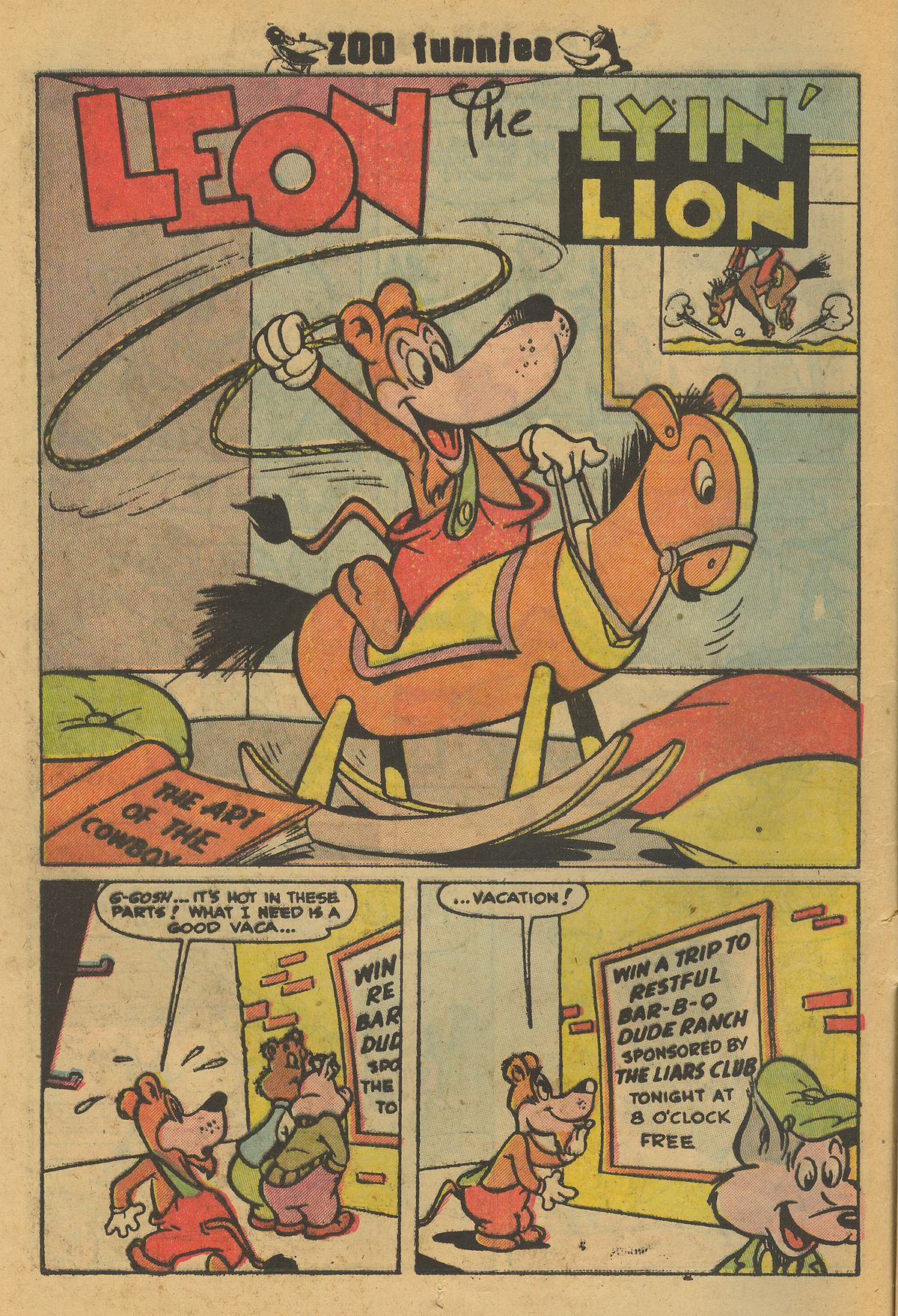 Read online Zoo Funnies comic -  Issue #3 - 12