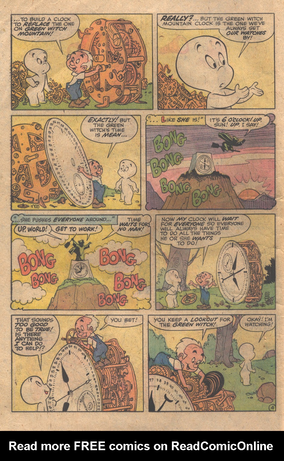 Read online Casper Strange Ghost Stories comic -  Issue #11 - 32