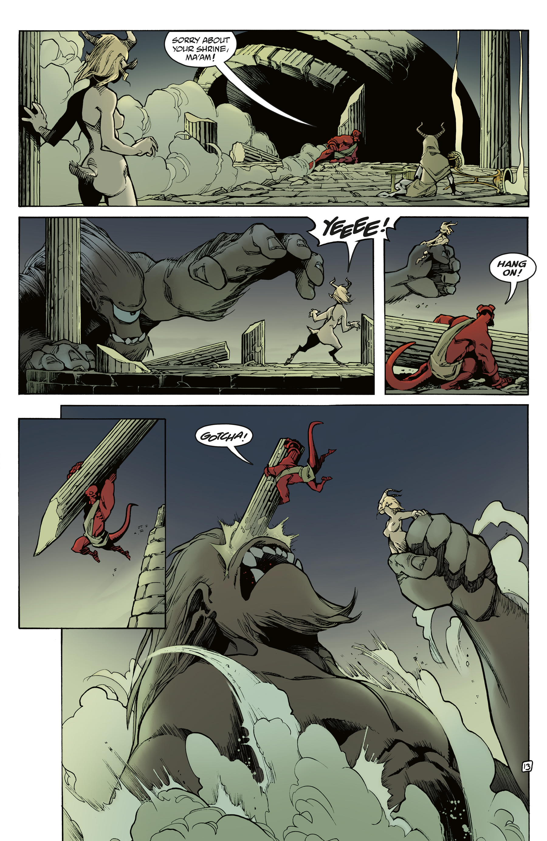 Read online Hellboy and the B.P.R.D.: The Secret of Chesbro House & Others comic -  Issue # TPB (Part 1) - 21