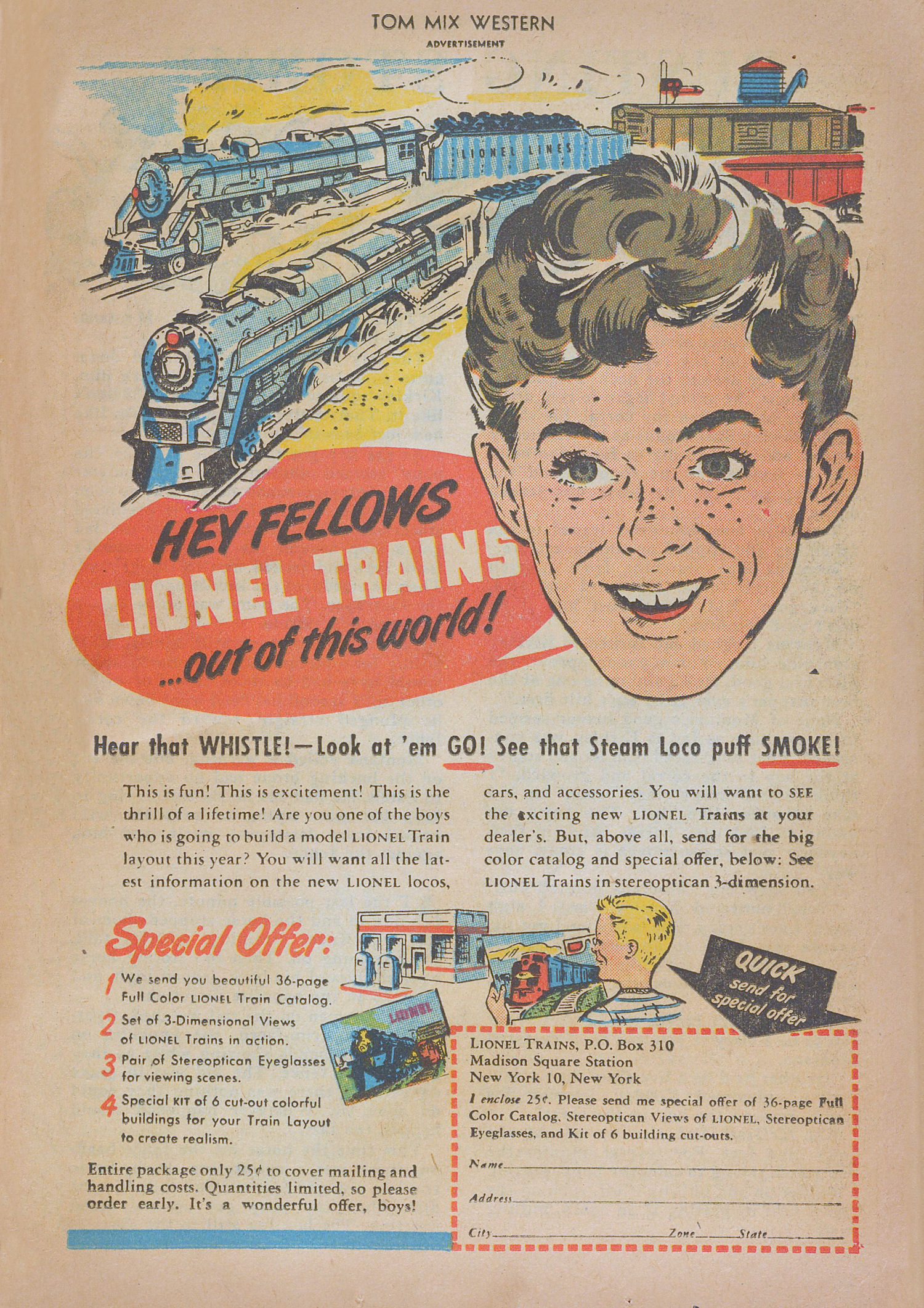 Read online Tom Mix Western (1948) comic -  Issue #13 - 23