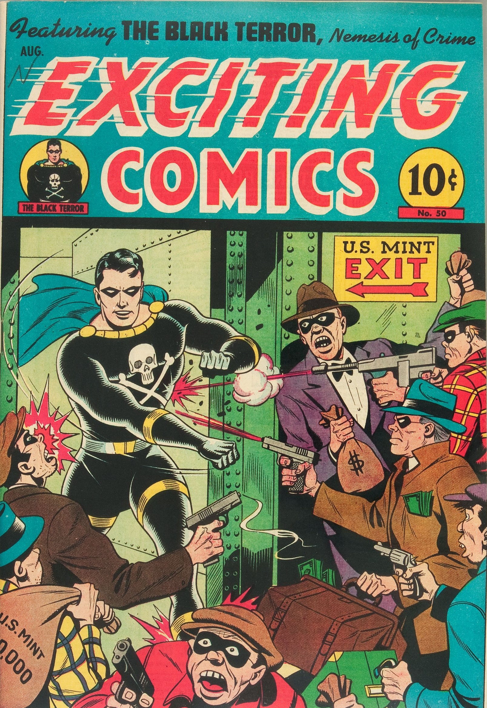 Read online Exciting Comics comic -  Issue #50 - 1