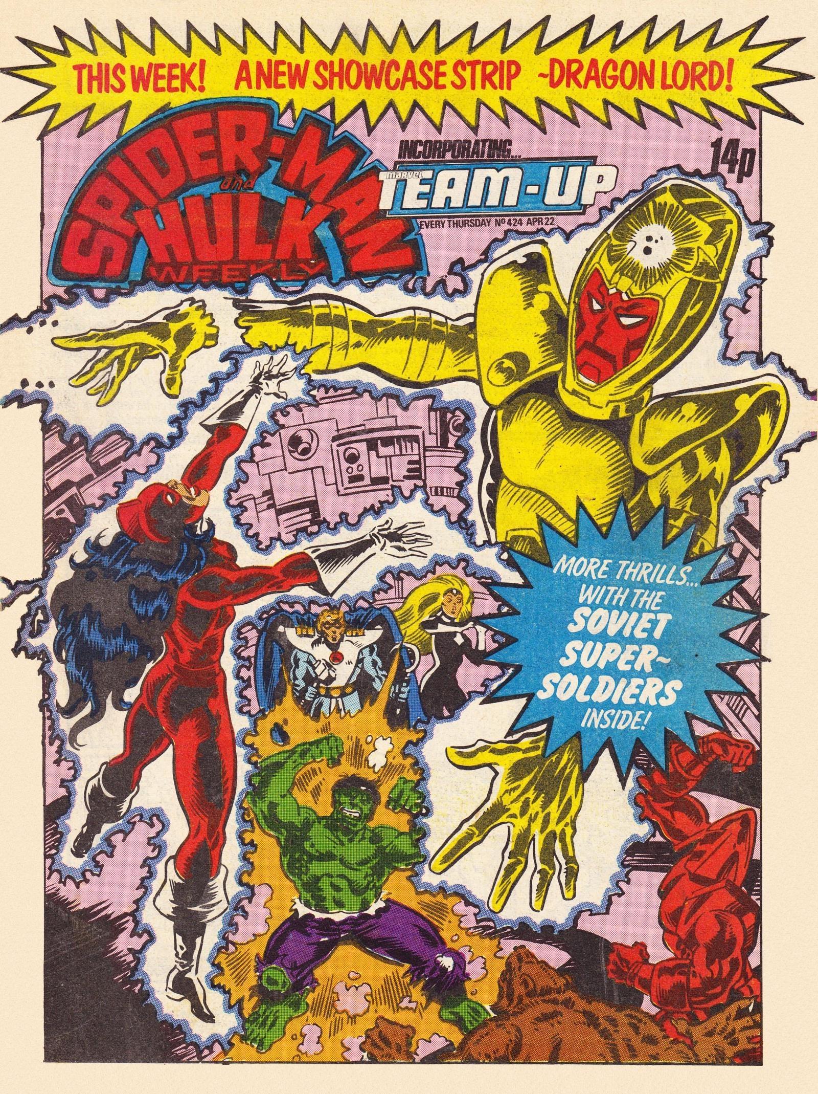 Read online Spider-Man and Hulk Weekly comic -  Issue #424 - 1