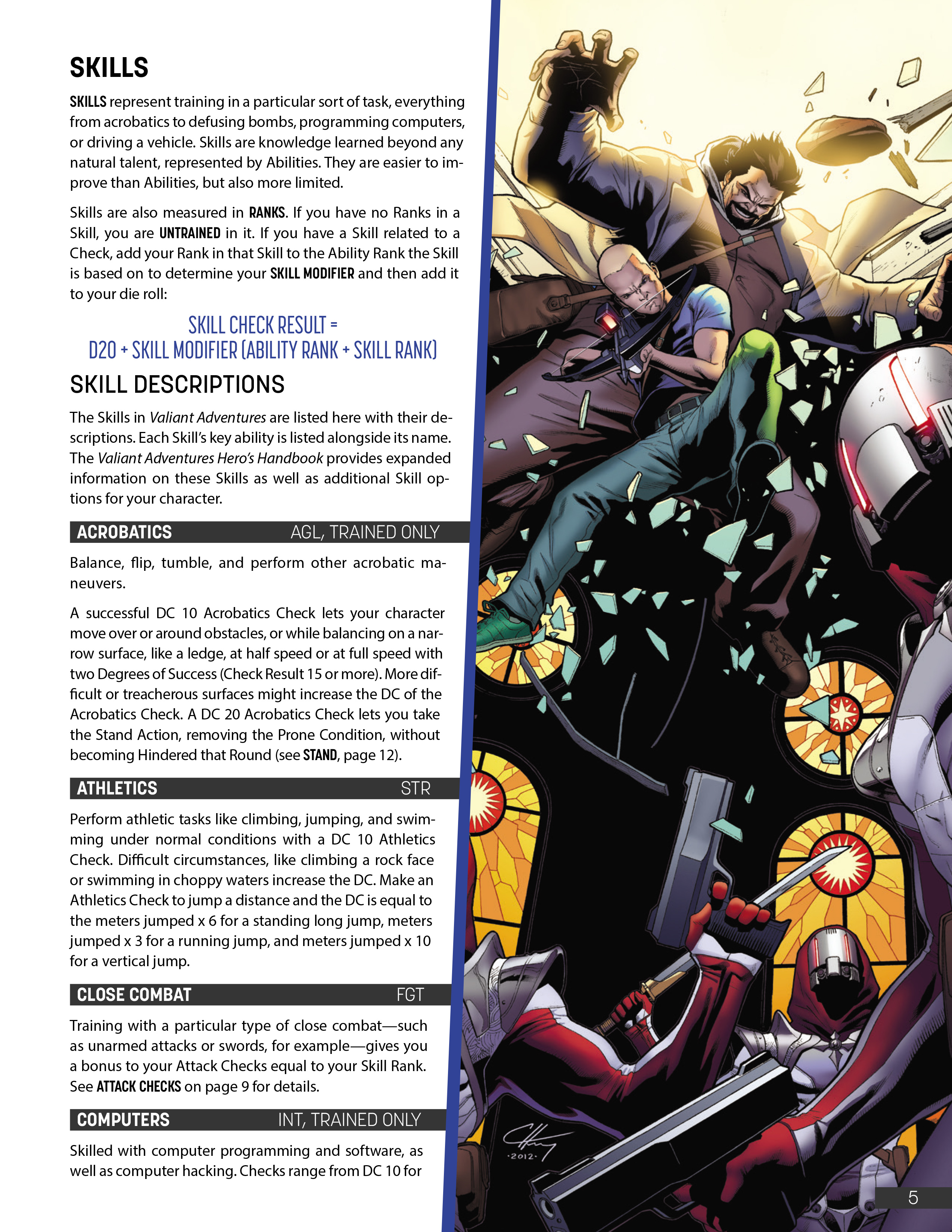Read online The Valiant Adventures RPG Quickstart comic -  Issue # Full - 6