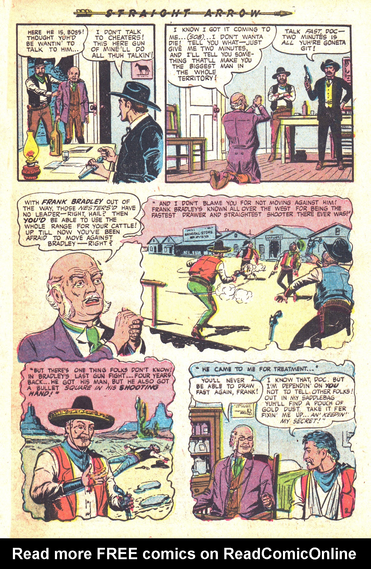 Read online Straight Arrow comic -  Issue #35 - 27