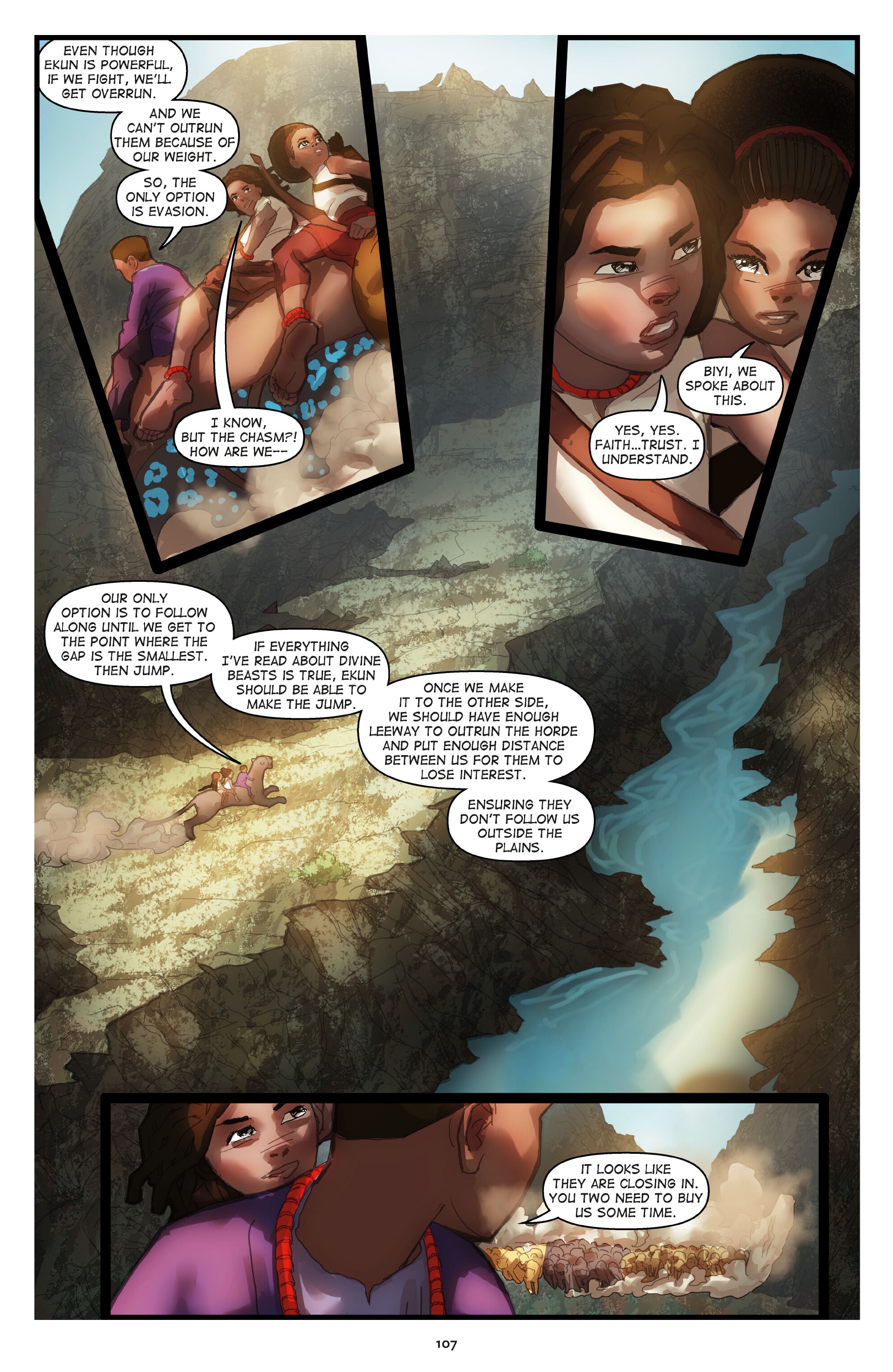 Read online Iyanu: Child of Wonder comic -  Issue # TPB 3 - 106