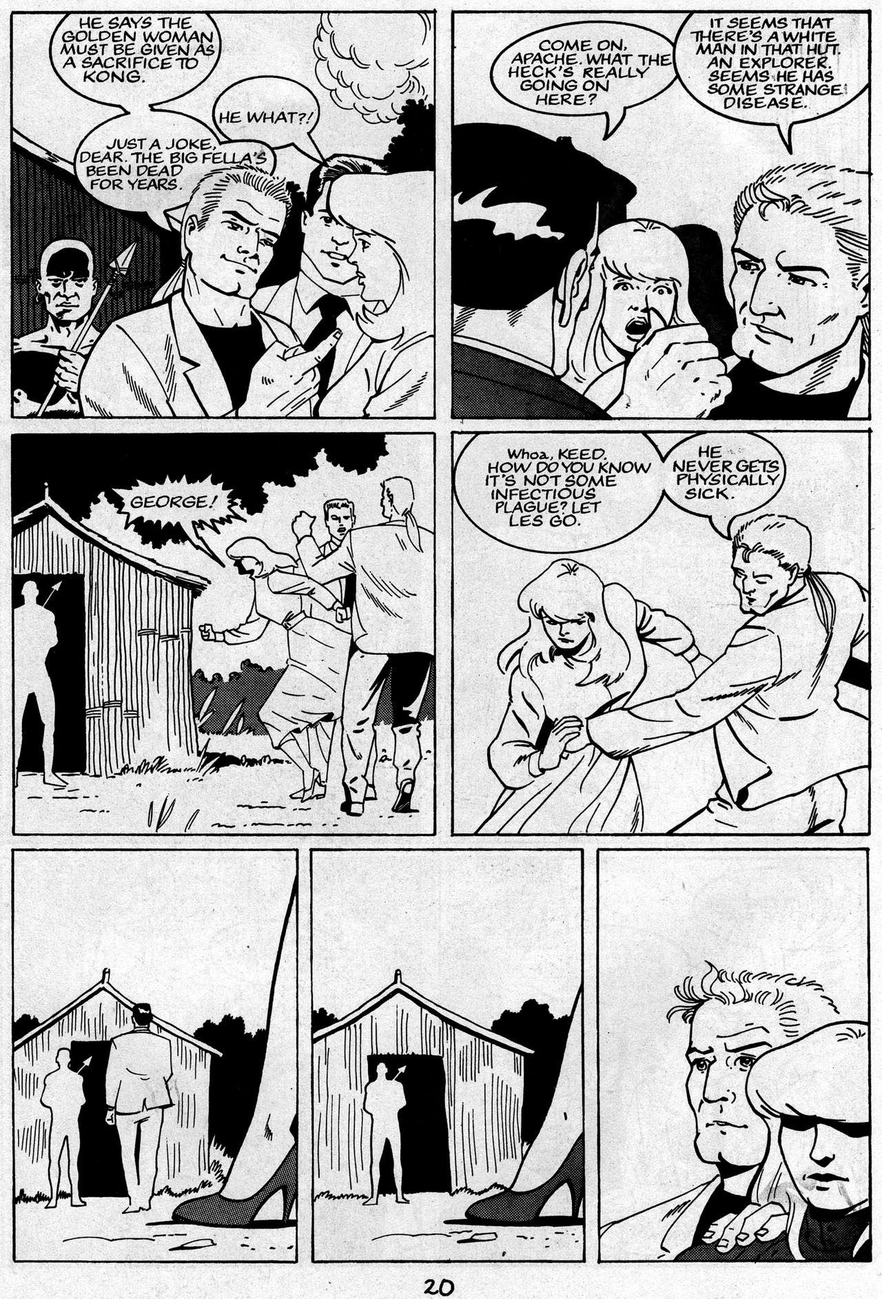 Read online The Trouble With Girls (1989) comic -  Issue #13 - 22