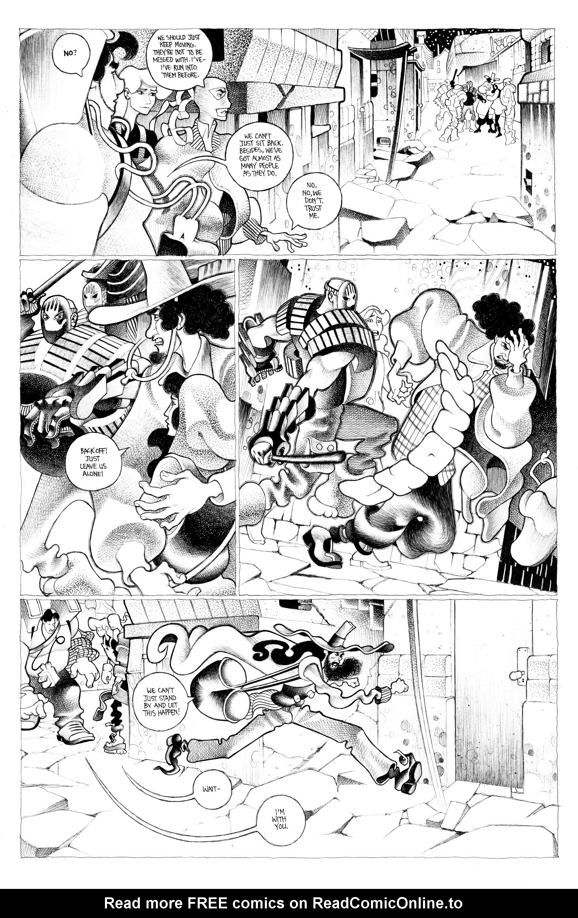 Read online Faceless and the Family comic -  Issue #4 - 5
