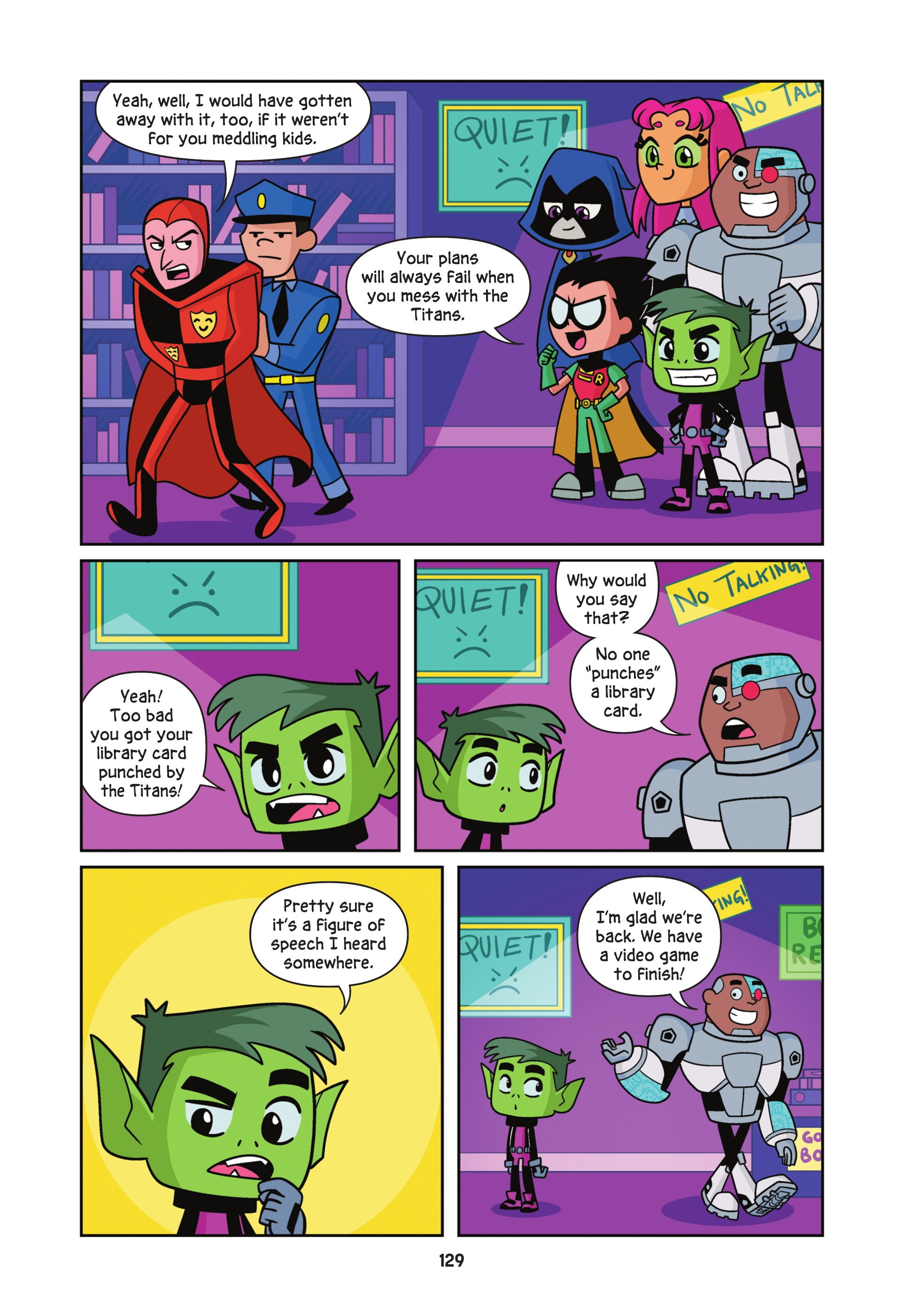 Read online Teen Titans Go! To the Library! comic -  Issue # TPB (Part 2) - 26