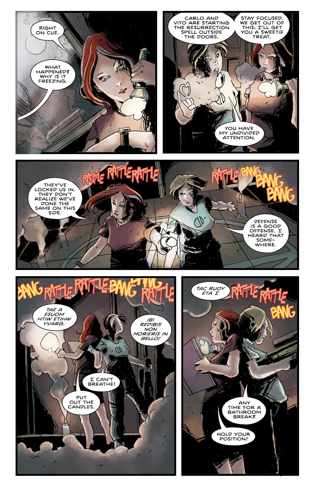 The Case of the Bleeding Wall issue 3 - Page 19