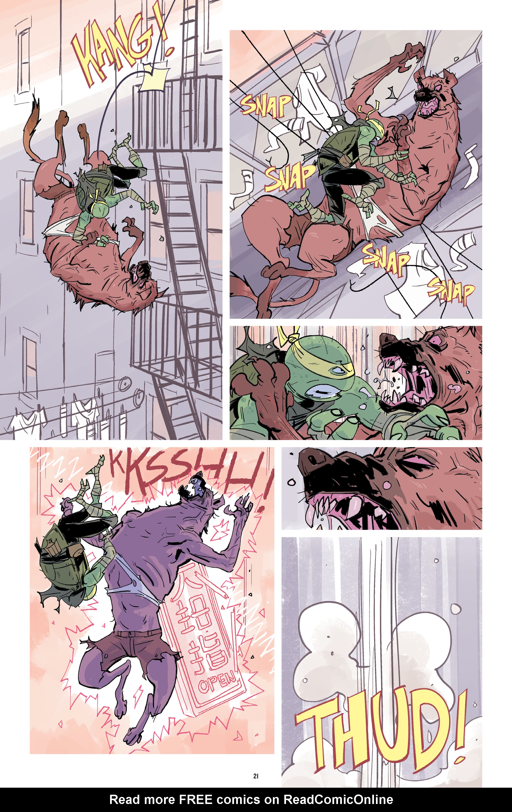 Read online Teenage Mutant Ninja Turtles: The IDW Collection comic -  Issue # TPB 15 (Part 1) - 22