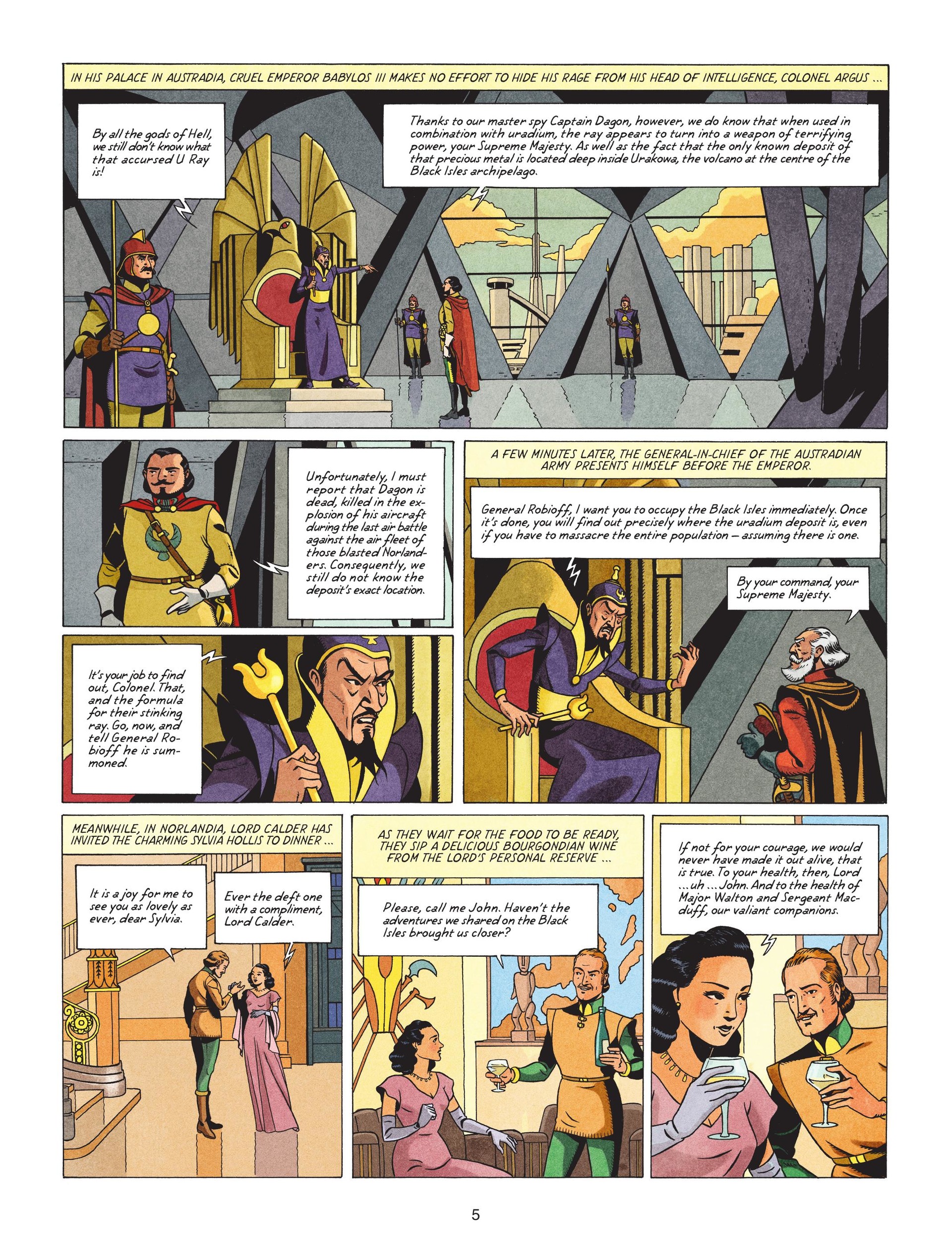 Read online Before Blake & Mortimer comic -  Issue #2 - 6