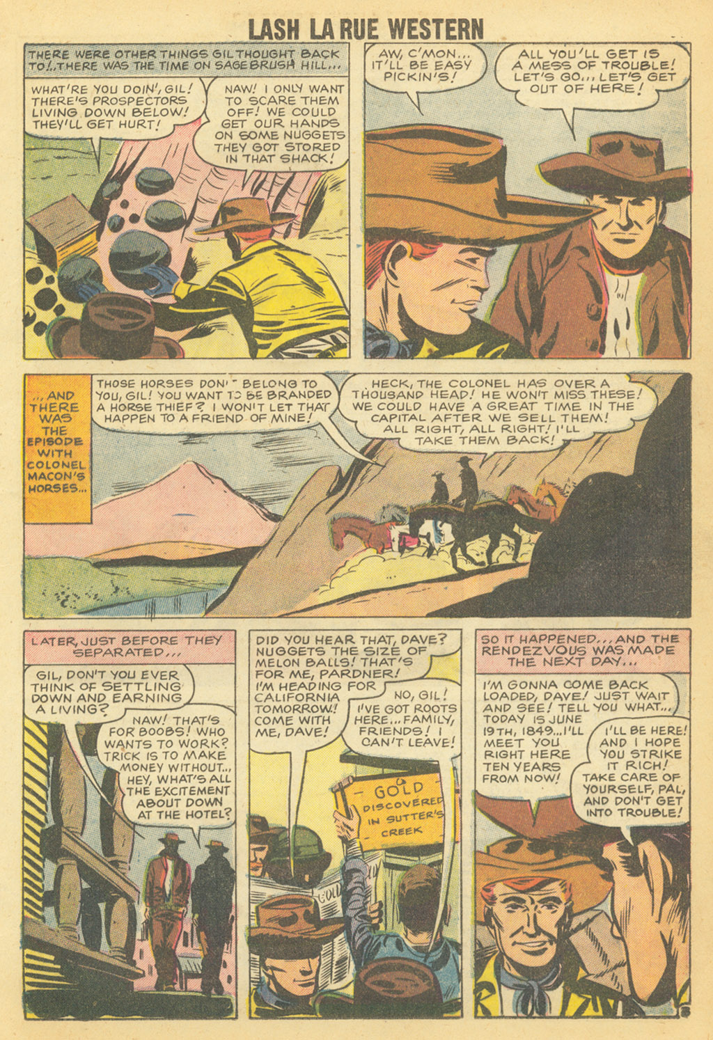 Read online Lash Larue Western (1949) comic -  Issue #68 - 38