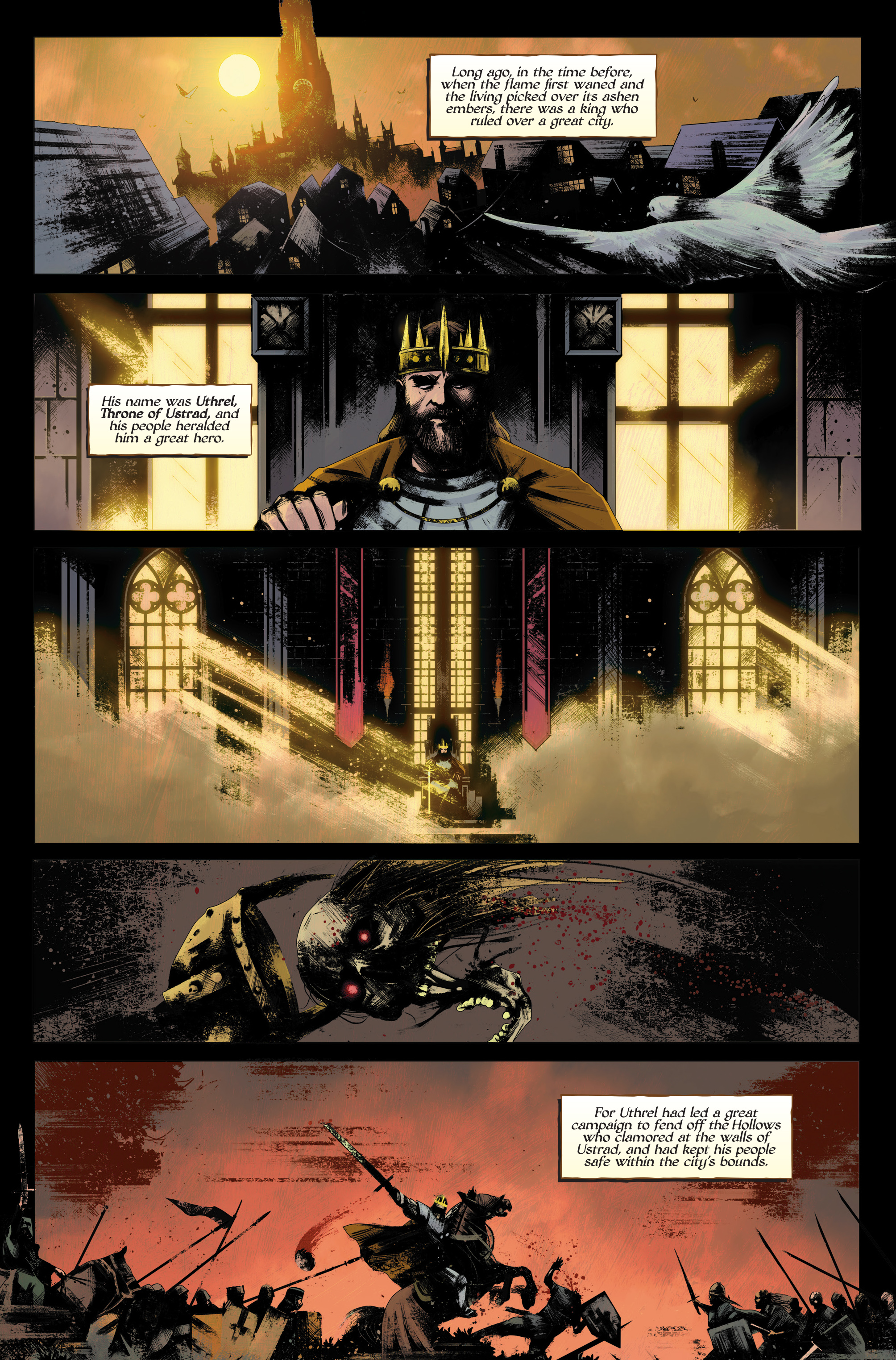 Read online Dark Souls: The Willow King comic -  Issue #1 - 8