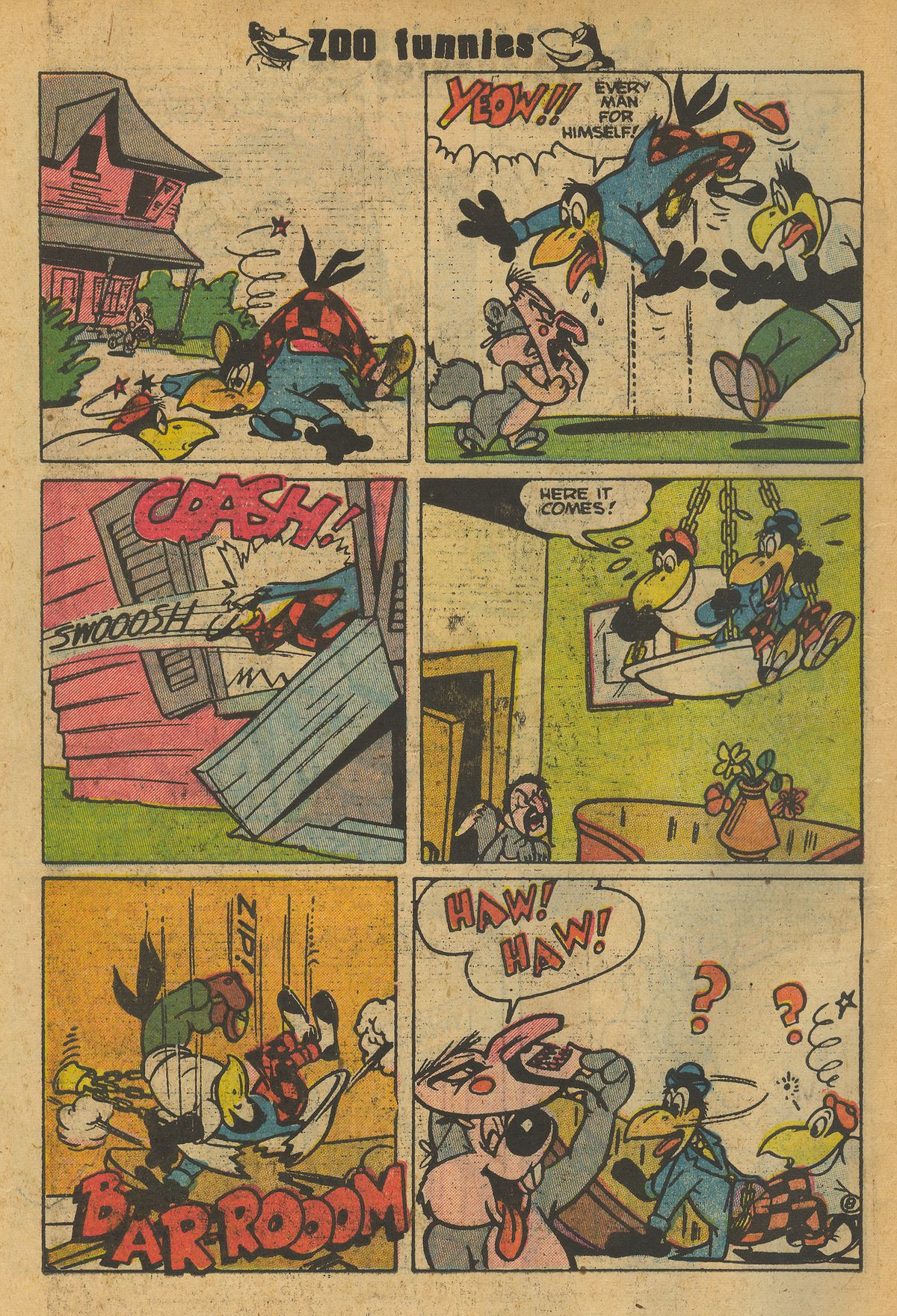 Read online Zoo Funnies comic -  Issue #3 - 10