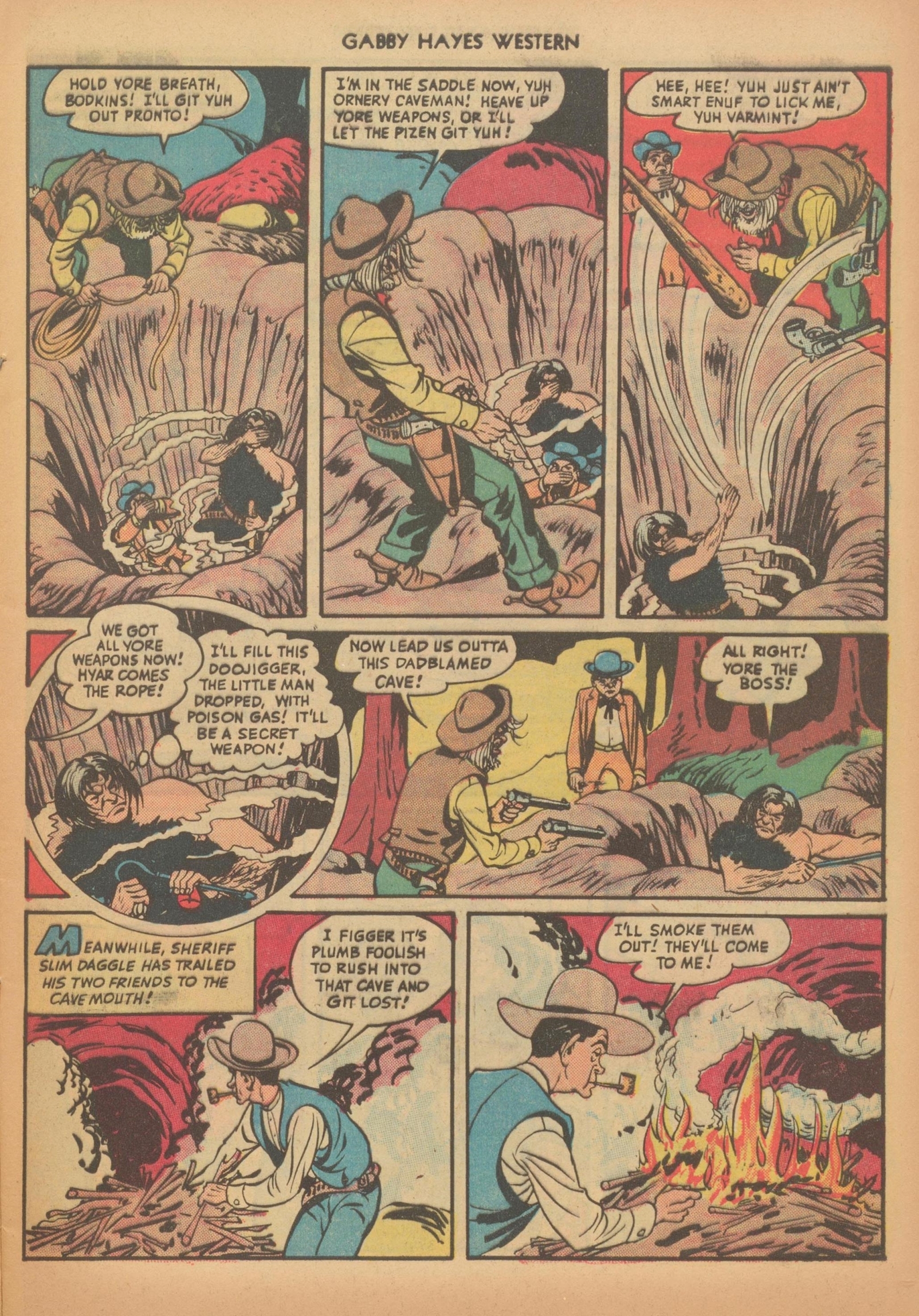 Read online Gabby Hayes Western comic -  Issue #6 - 9