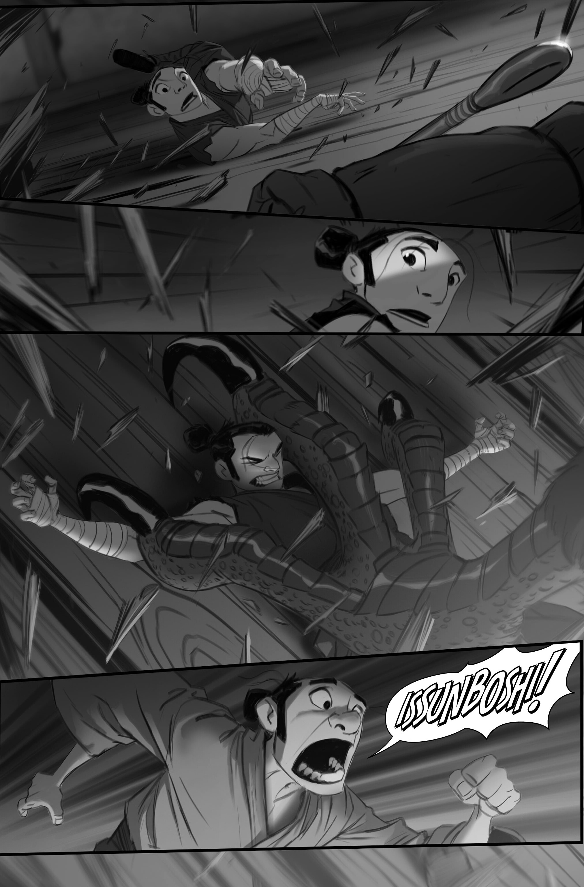 Read online Issunboshi: A Graphic Novel comic -  Issue # TPB (Part 1) - 34