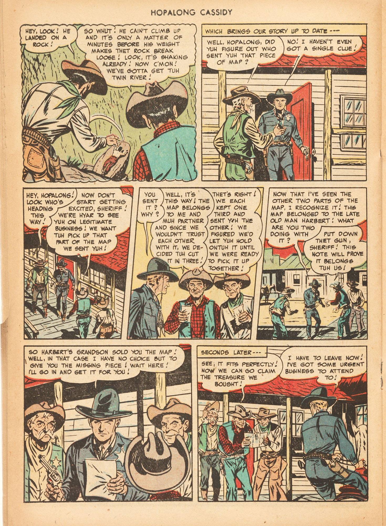 Read online Hopalong Cassidy comic -  Issue #33 - 28