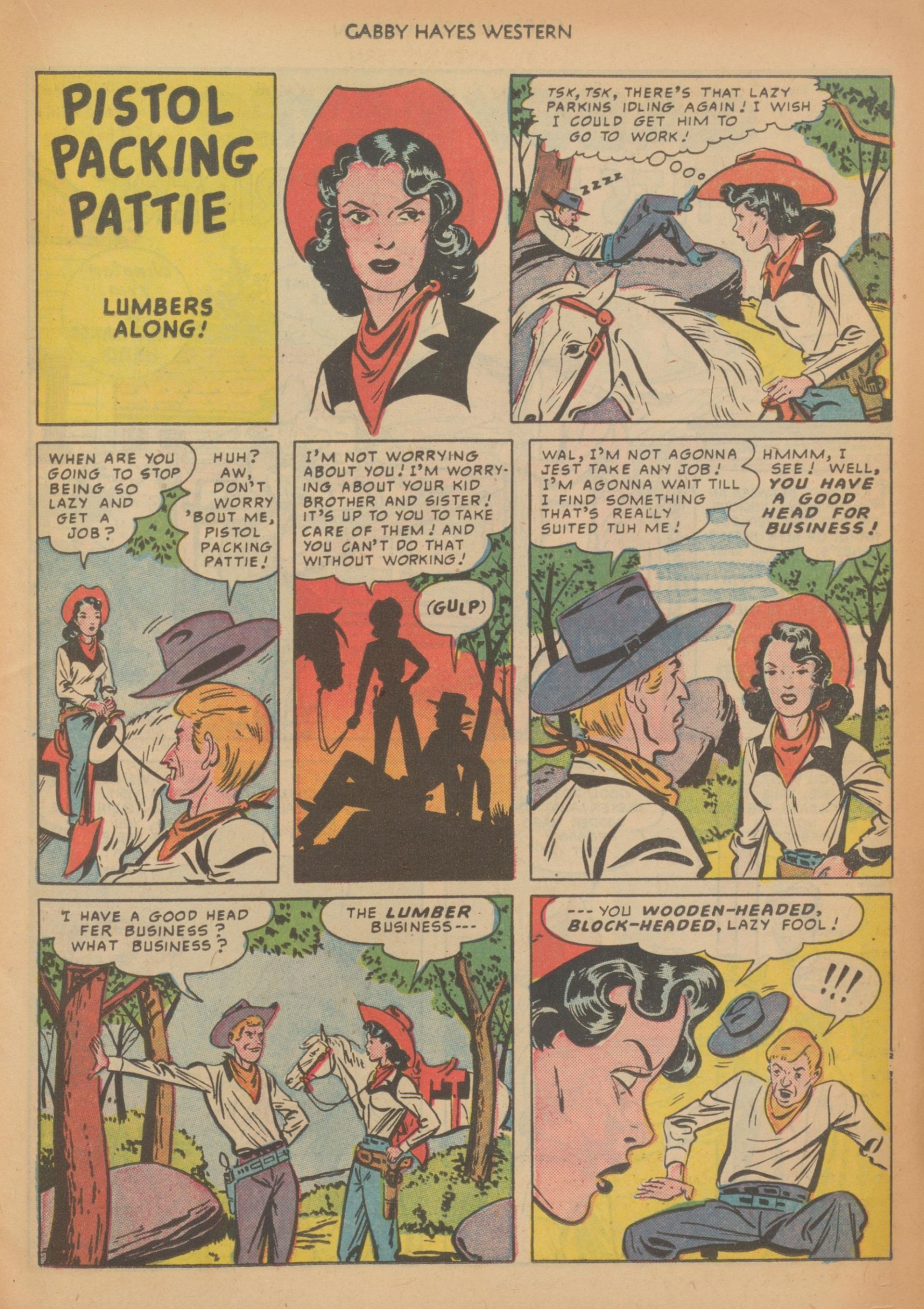 Read online Gabby Hayes Western comic -  Issue #30 - 15