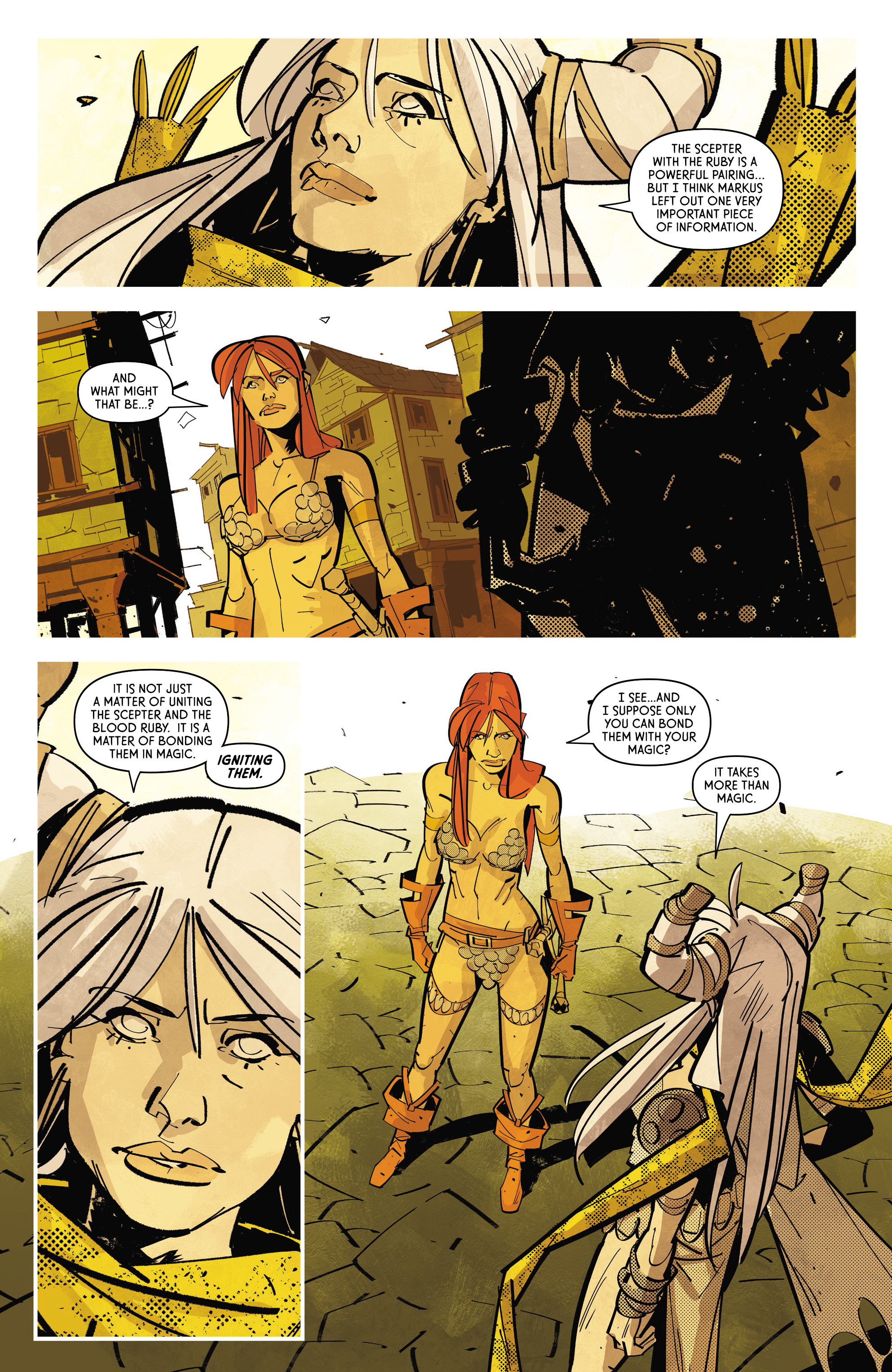 Read online Savage Red Sonja comic -  Issue #4 - 21