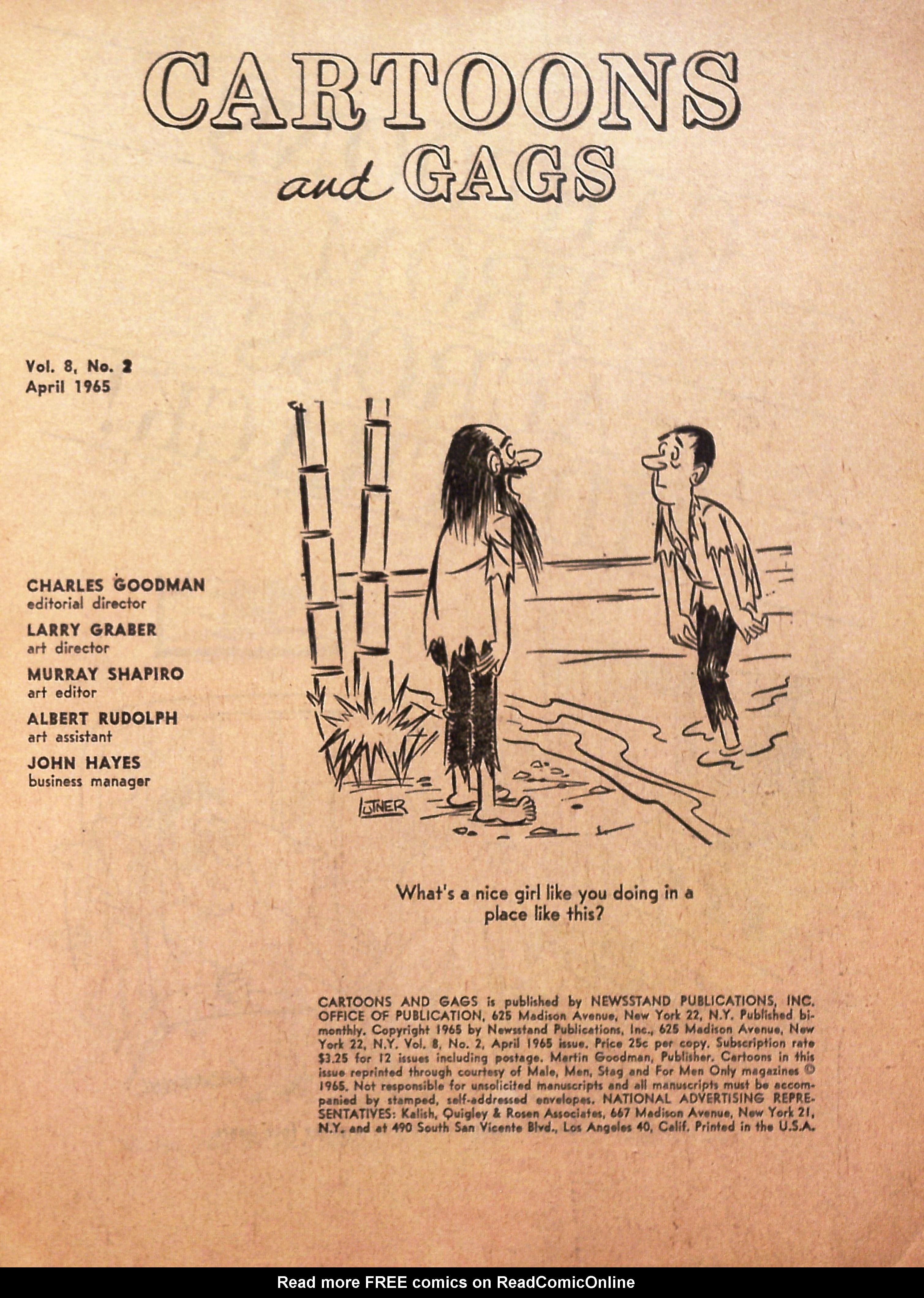 Read online Cartoons and Gags comic -  Issue #33 - 3