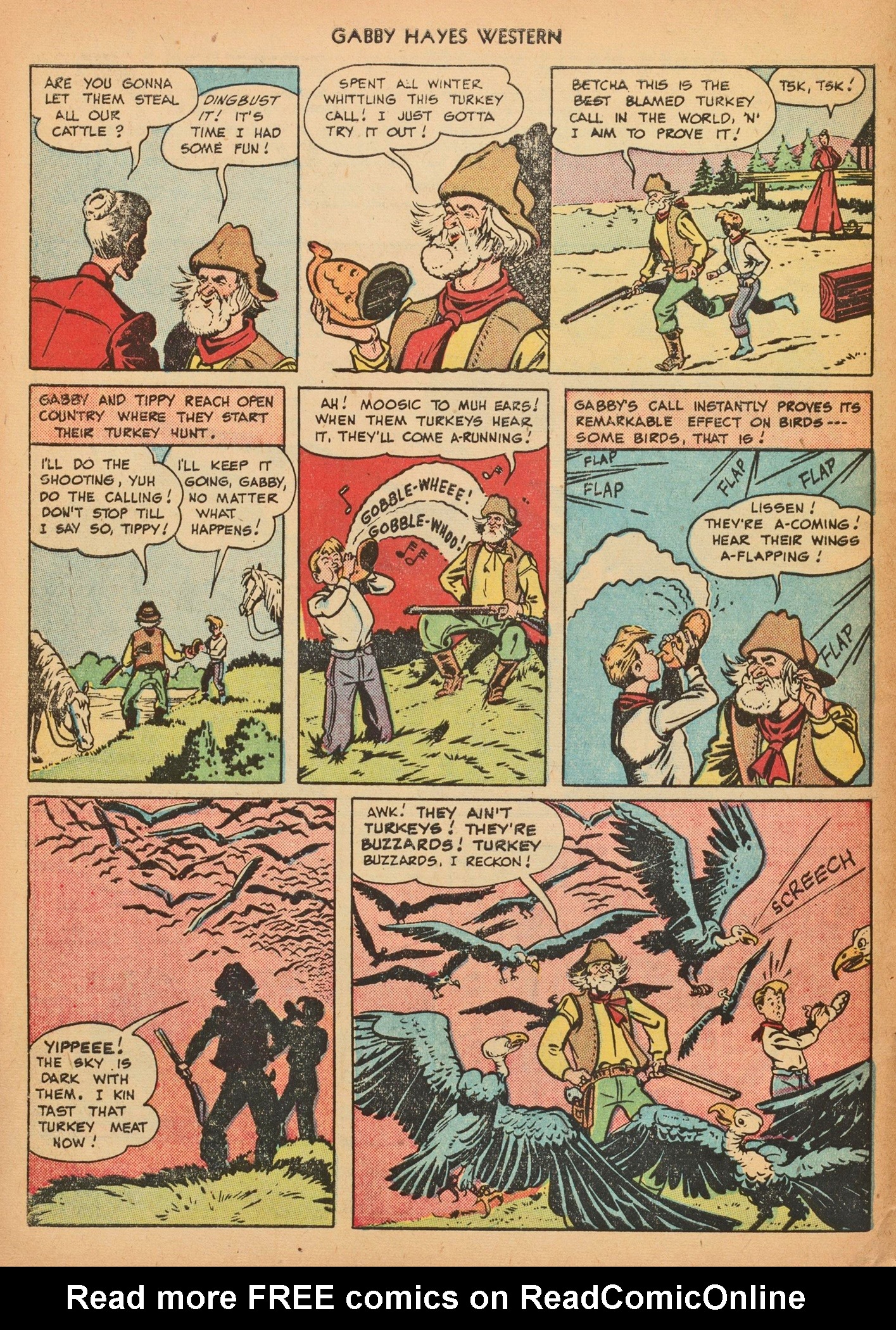Read online Gabby Hayes Western comic -  Issue #8 - 4