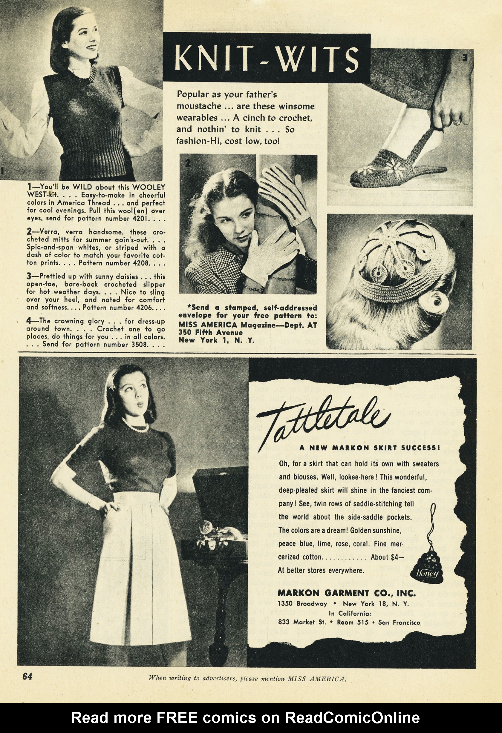 Read online Miss America Magazine comic -  Issue #19 - 56