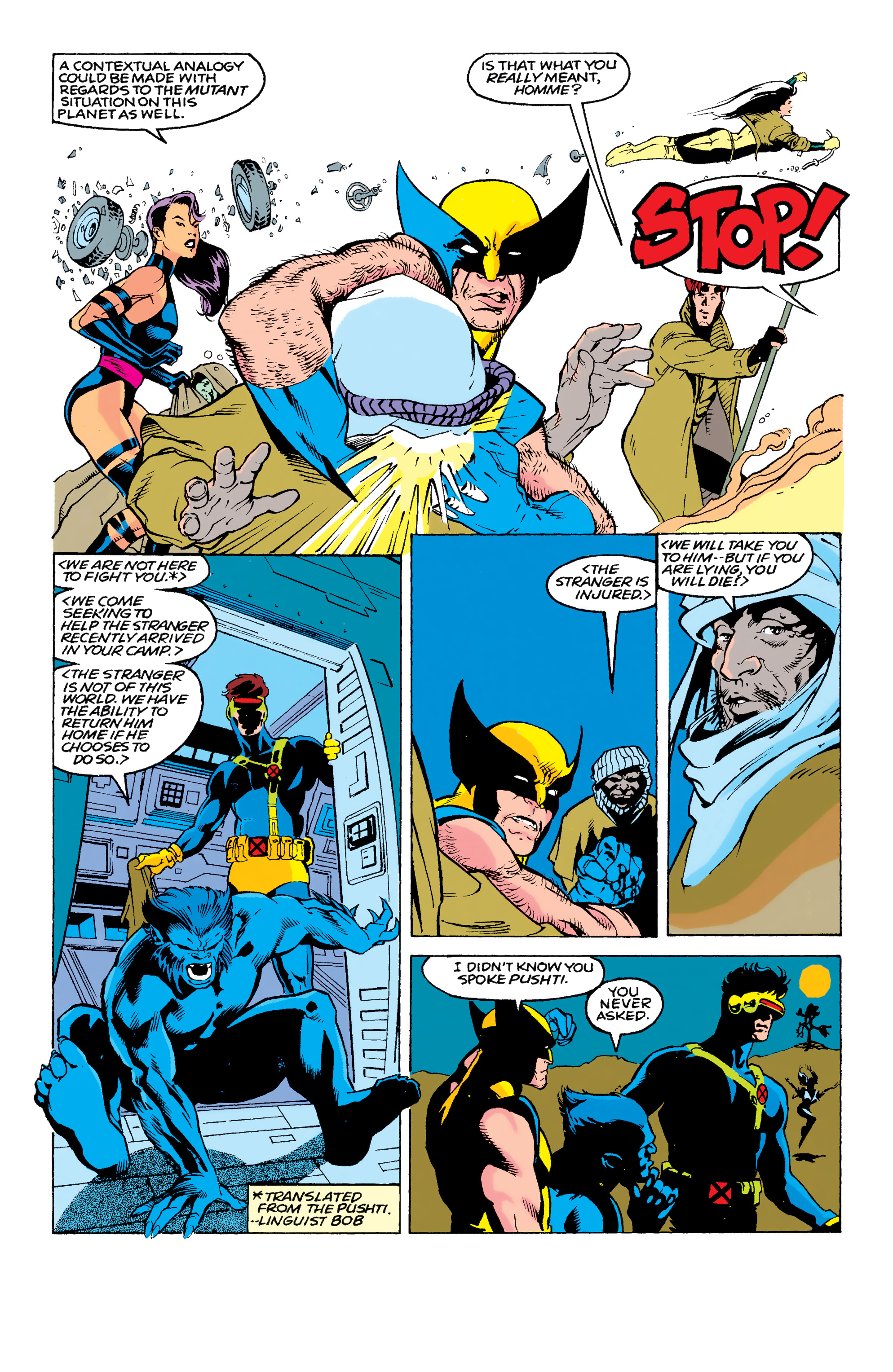 Read online X-Men Epic Collection: Bishop's Crossing comic -  Issue # TPB (Part 4) - 87