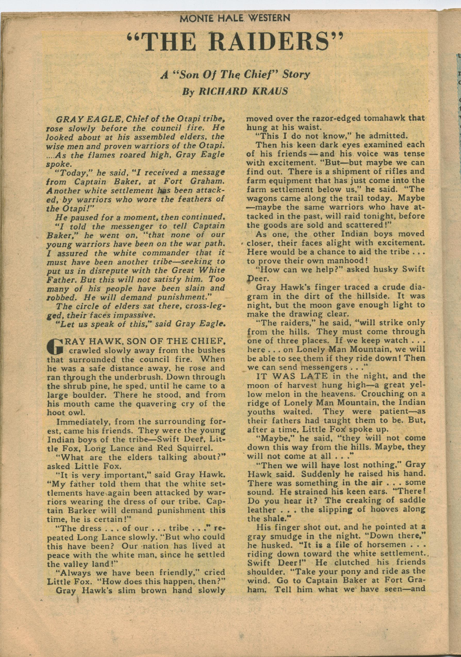 Read online Monte Hale Western comic -  Issue #29 - 34