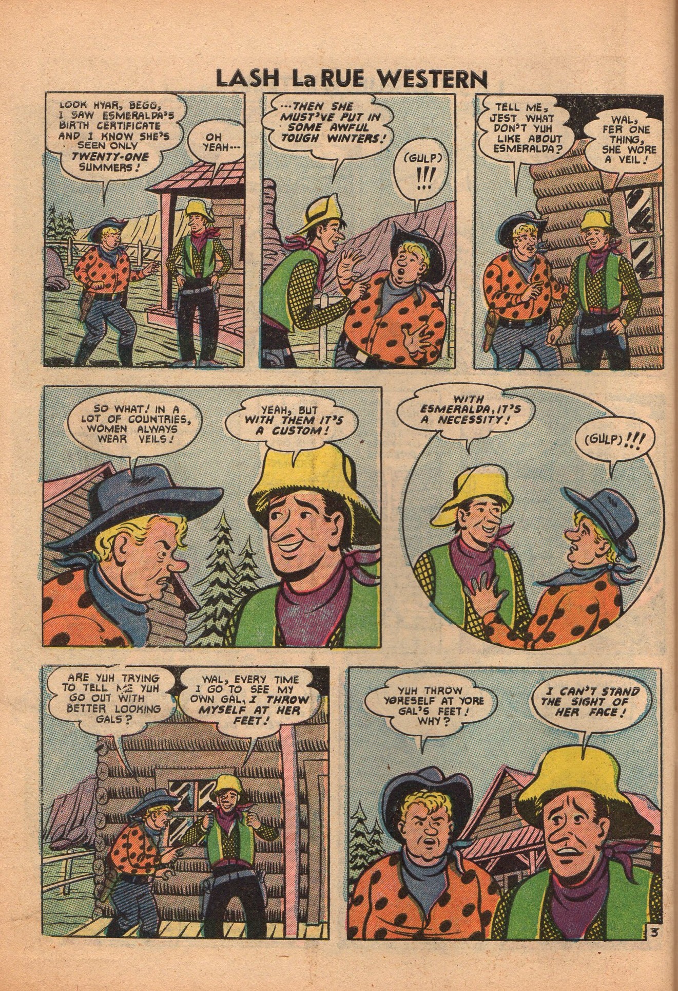 Read online Lash Larue Western (1949) comic -  Issue #61 - 30