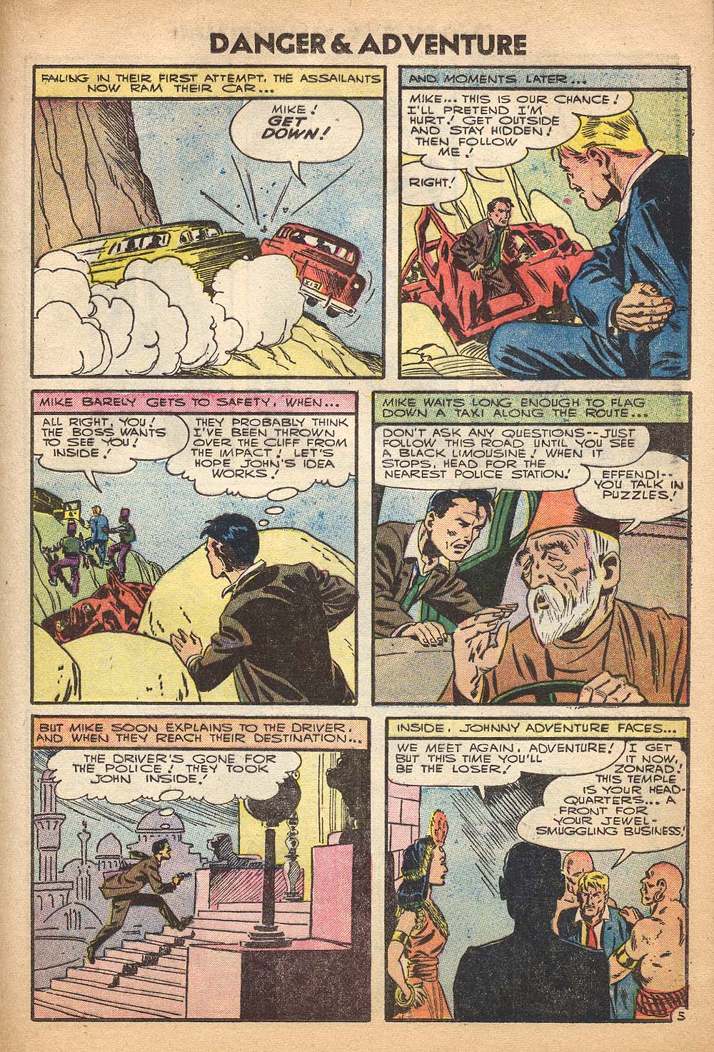 Read online Danger and Adventure comic -  Issue #27 - 25