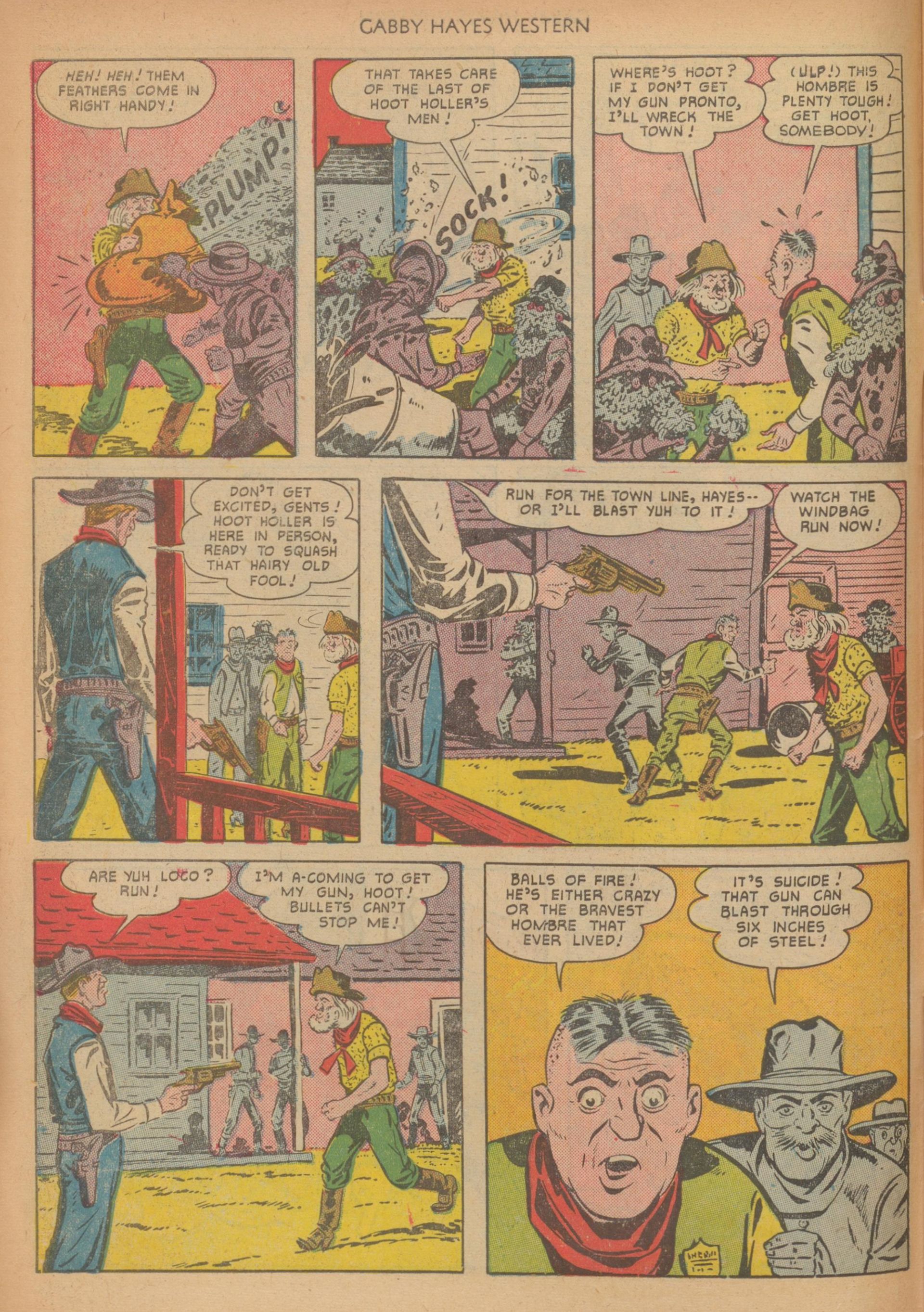 Read online Gabby Hayes Western comic -  Issue #29 - 10