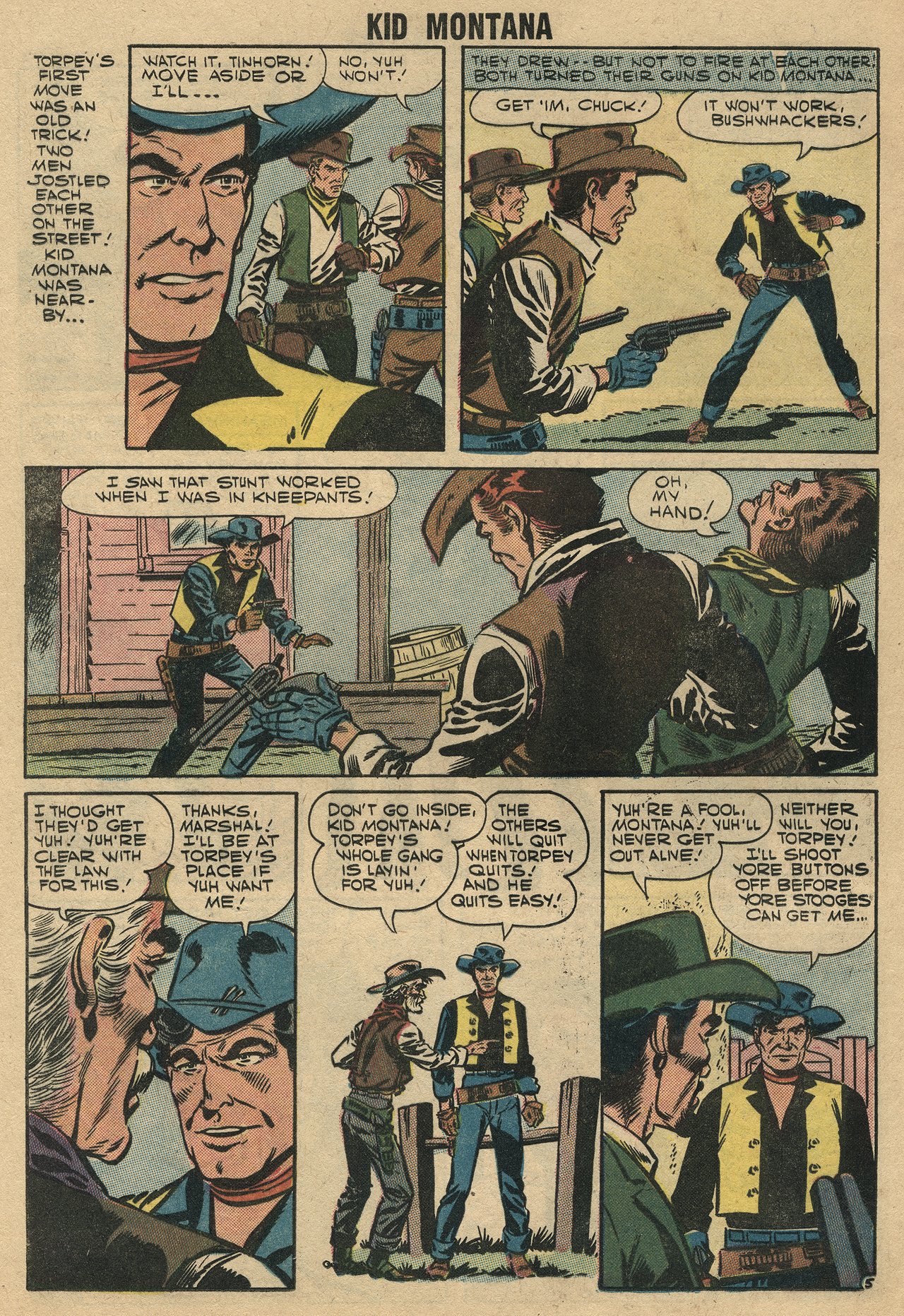 Read online Kid Montana comic -  Issue #10 - 24